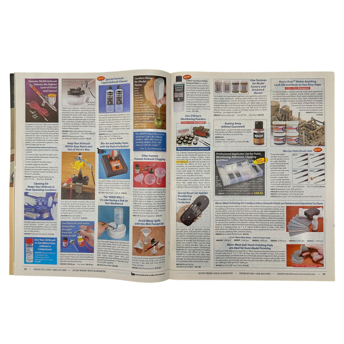 Micro Mark Winter 2016 Small Tools Catalog Feat Model Railroad & Diorama Supply