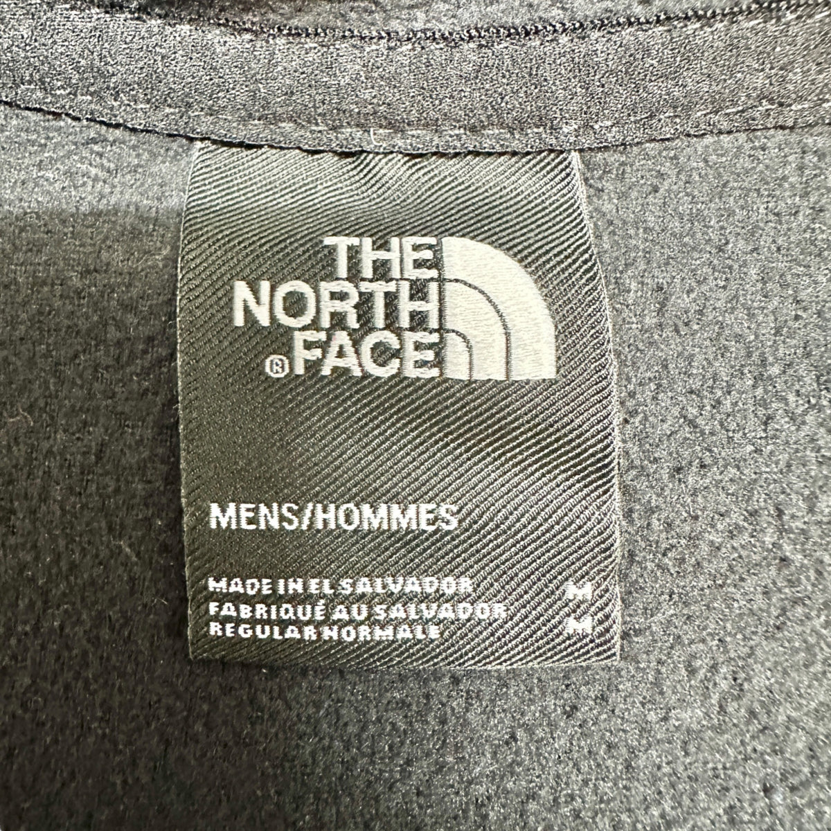 The North Face Fleece Pullover Mens M Blue Black Quarter-Zip Lightweight Soft LS