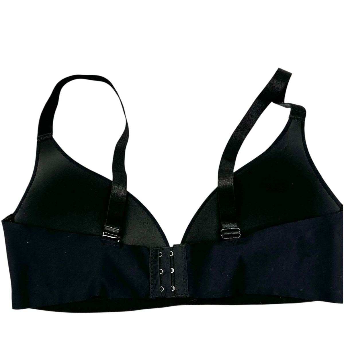 STRM Line Wireless Black Bra 40C Intimates Soft Polyamide Spandex Blend Seamless