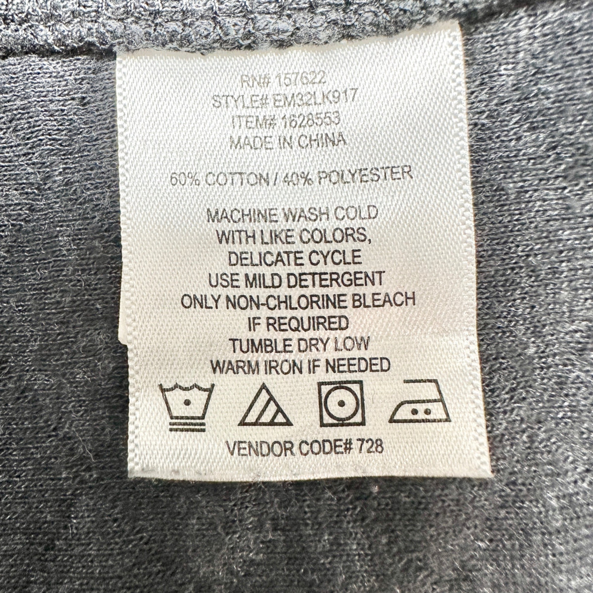 Eddie Bauer Mens XL Gray Quilted Pullover Sweatshirt With Snap Collar