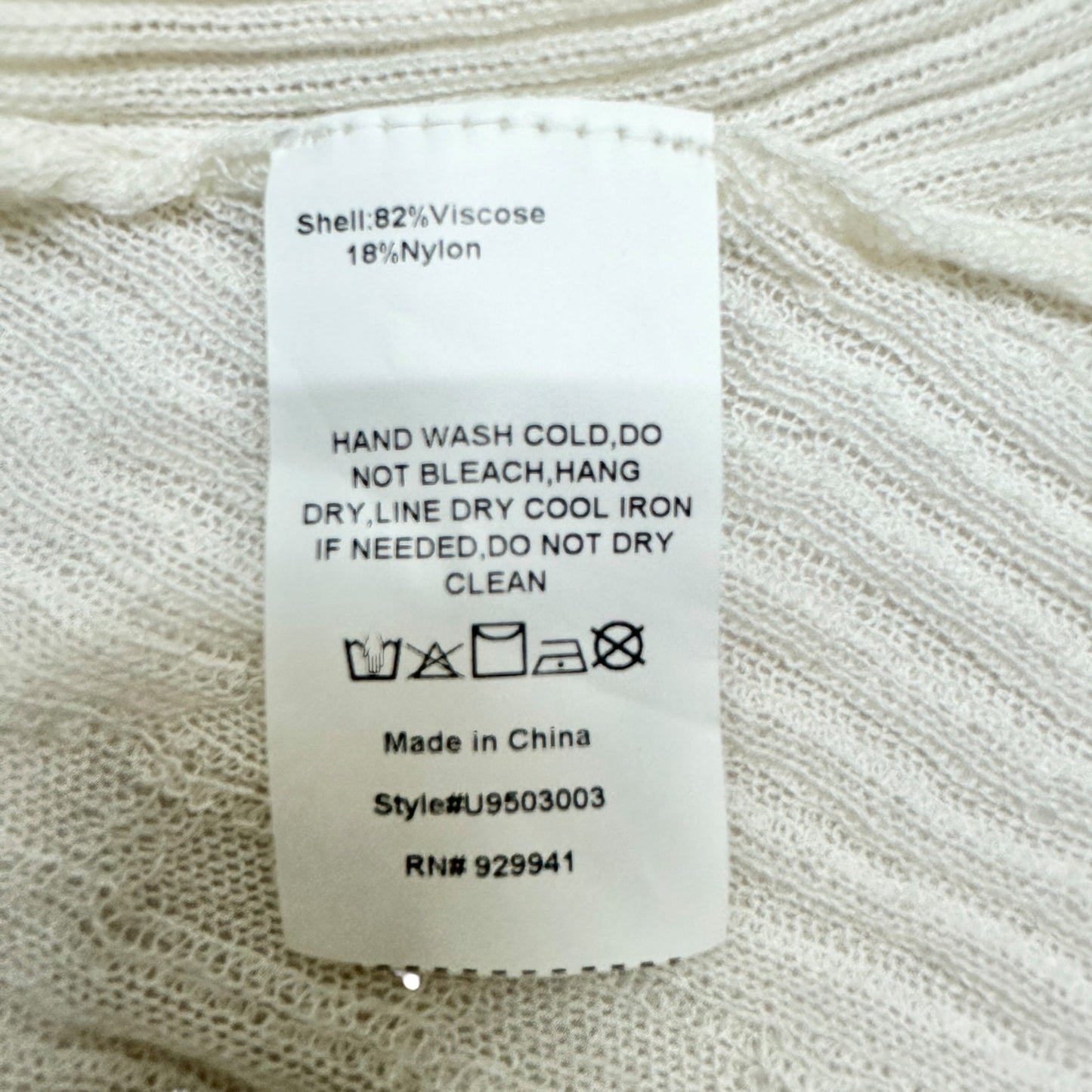 Suzanne Betro Drape Front Cardigan 3X/4X White Lightweight Knit Stretchable NWT
