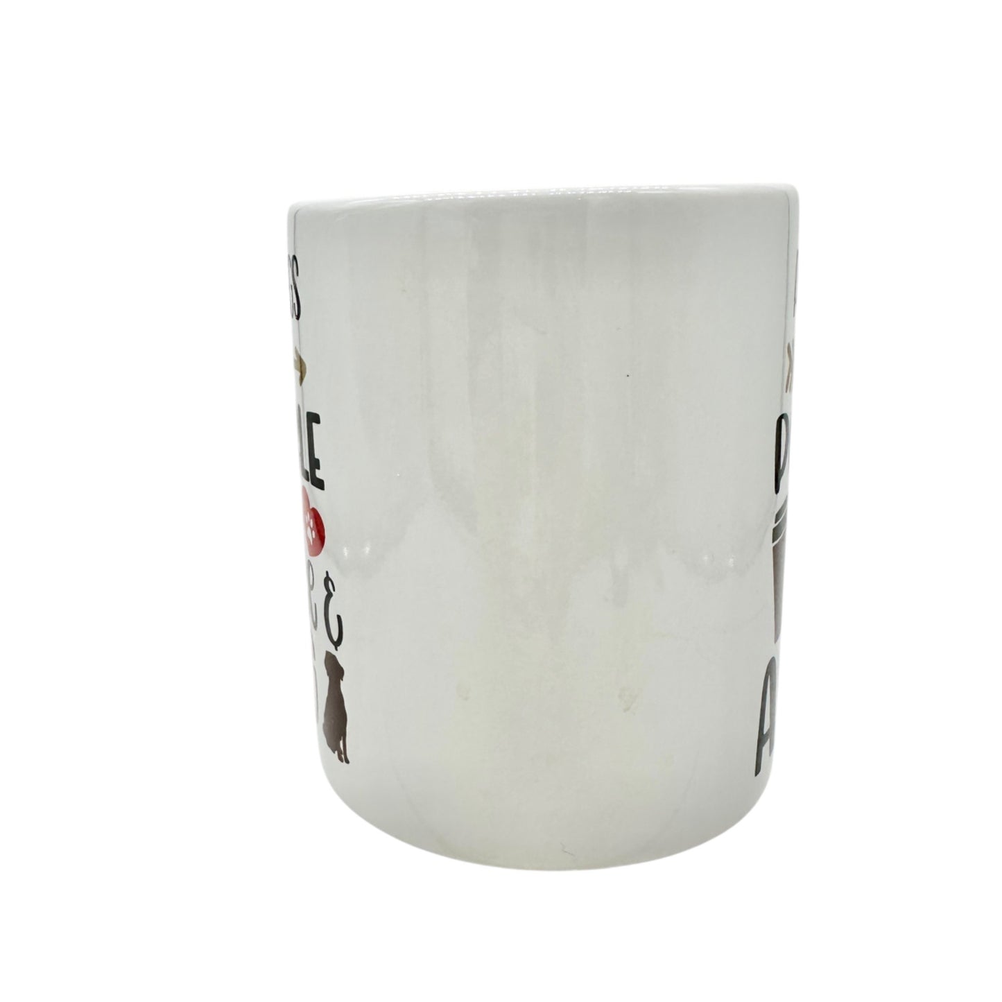 All Things Are Possible With Coffee & A Dog Ceramic Mug 15 Oz