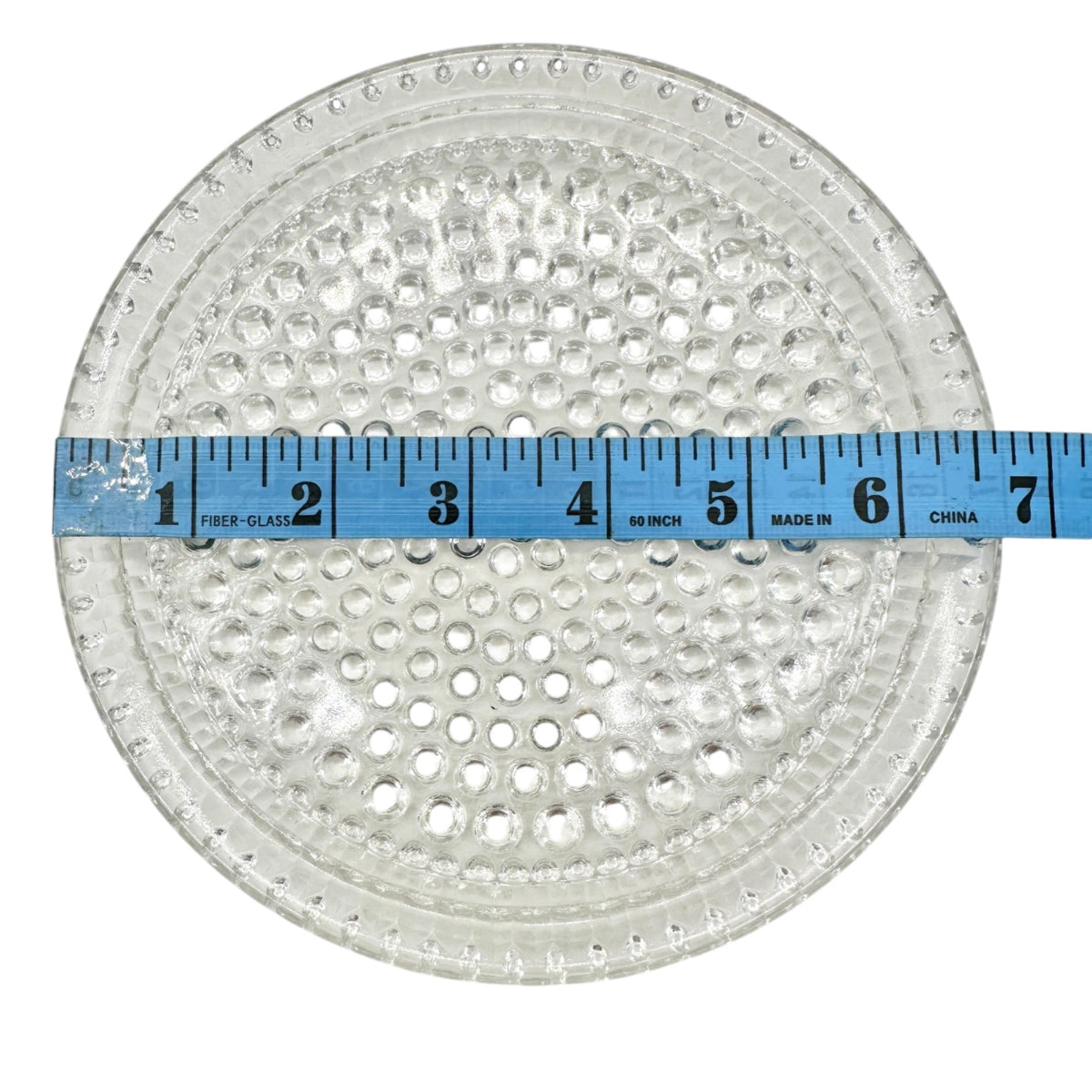 Doyle No 500 Clear Glass Tray Textured Bubble Pattern Late 1800s Pittsburgh PA