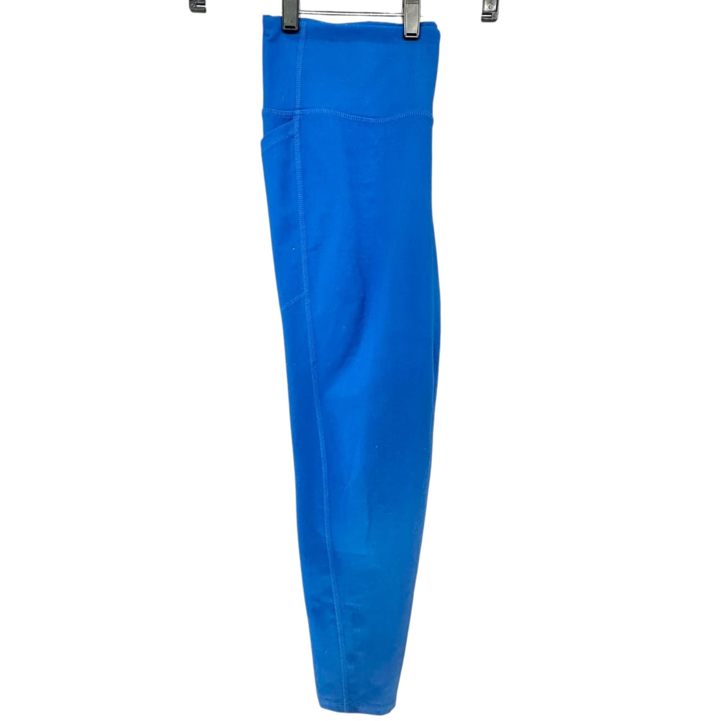 DSG Leggings Womens Large Bright Blue High-Rise Activewear Athletic Workout Gear