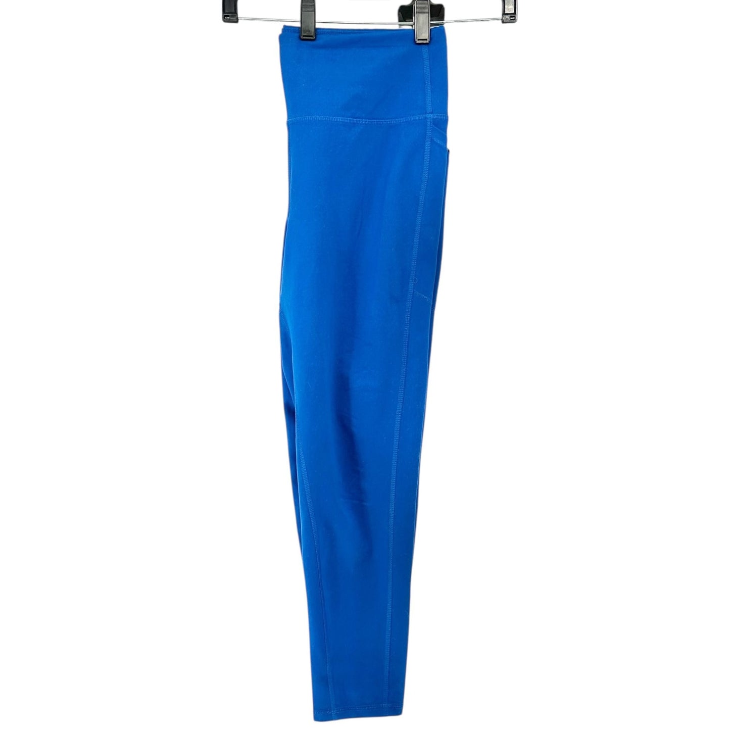 DSG Leggings Womens Large Bright Blue High-Rise Activewear Athletic Workout Gear