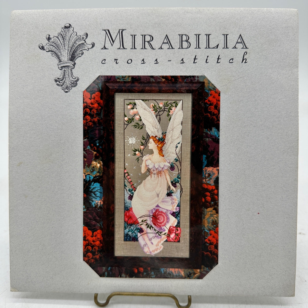 Mirabilia FAIRY FLORA Cross Stitch Pattern By Nora Corbett 1994 Design 8" x 20"