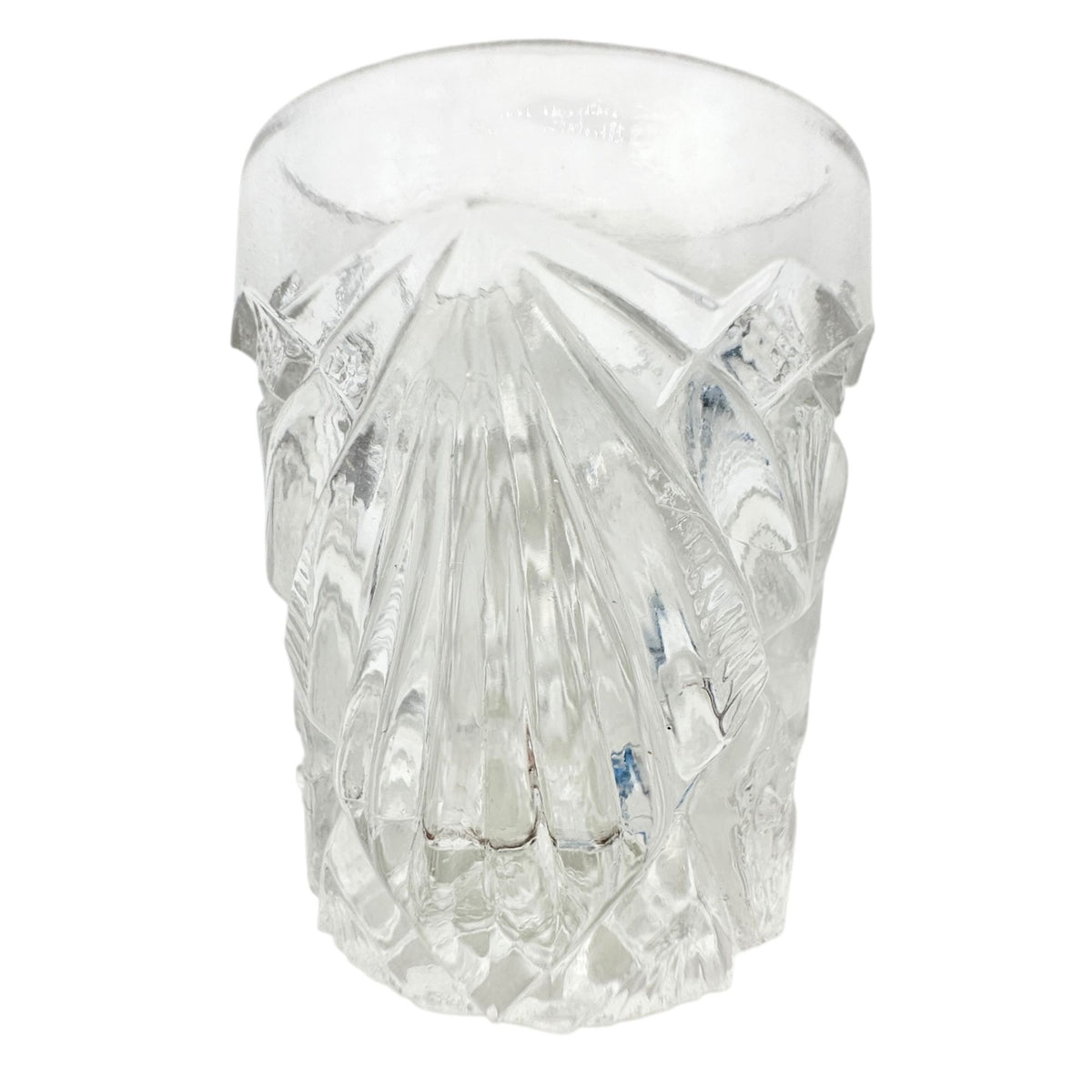 Rex Fancy Cut Pitcher and 4 Tumblers Set Childrens Tableware EAPG Etched Glass