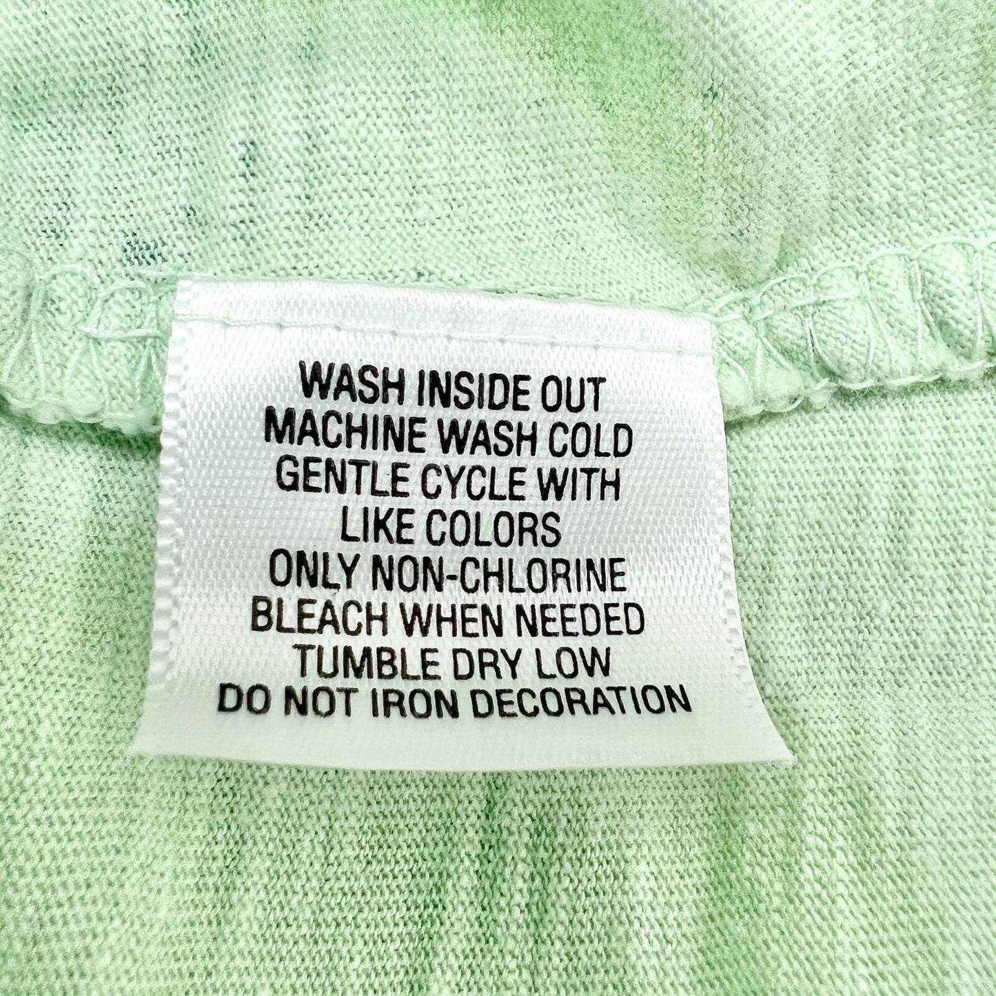 Style & Co T-shirt Women's Petite Small Light Green with Embellishments