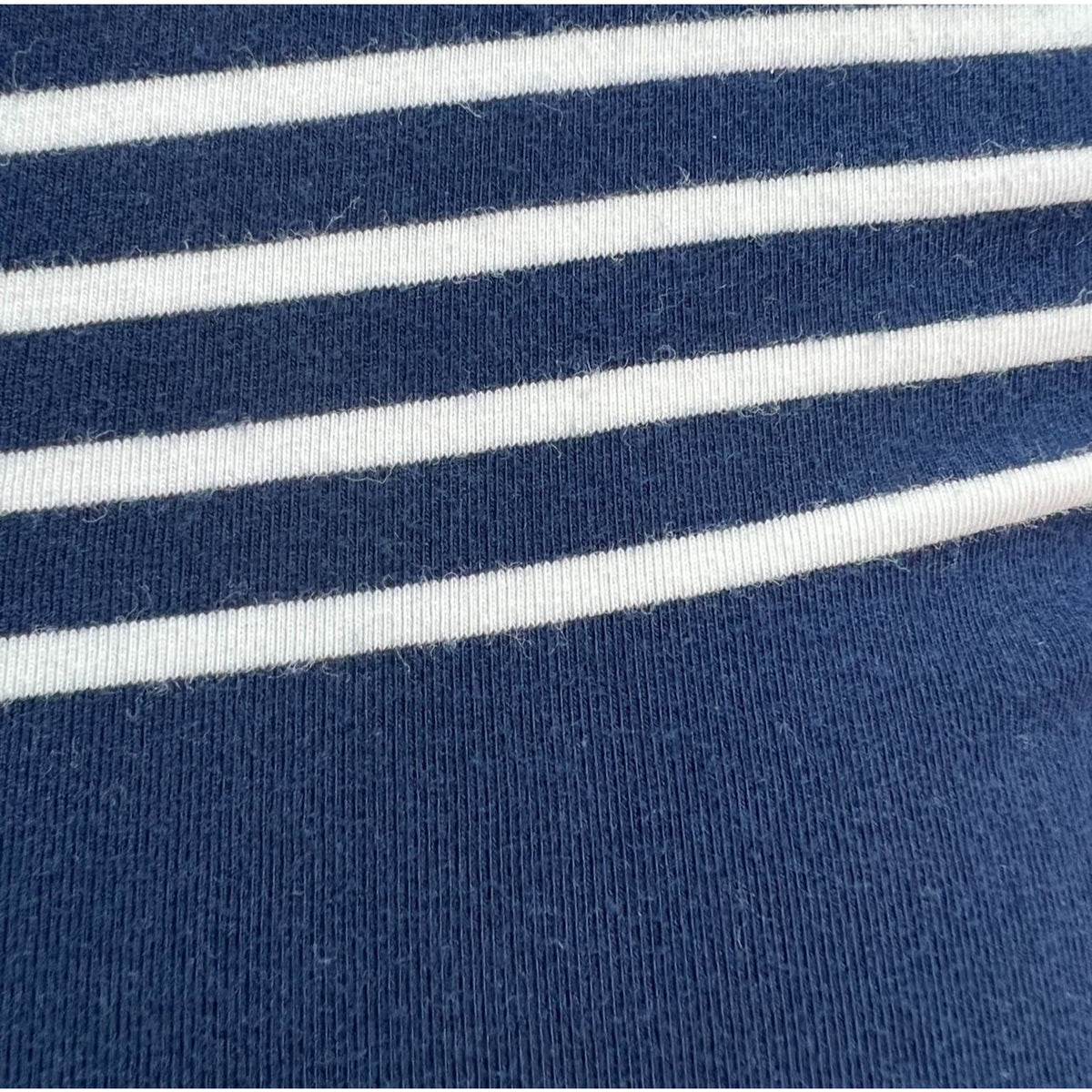 Tommy Hilfiger 3/4 Sleeve Top Womens XS Blue White Stripe