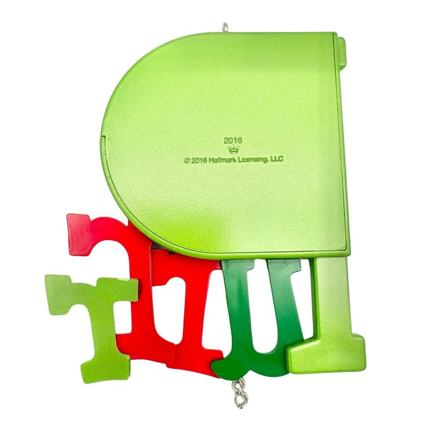 Hallmark Keepsake Ornament Purrr 2016 Christmas Red Green Cat