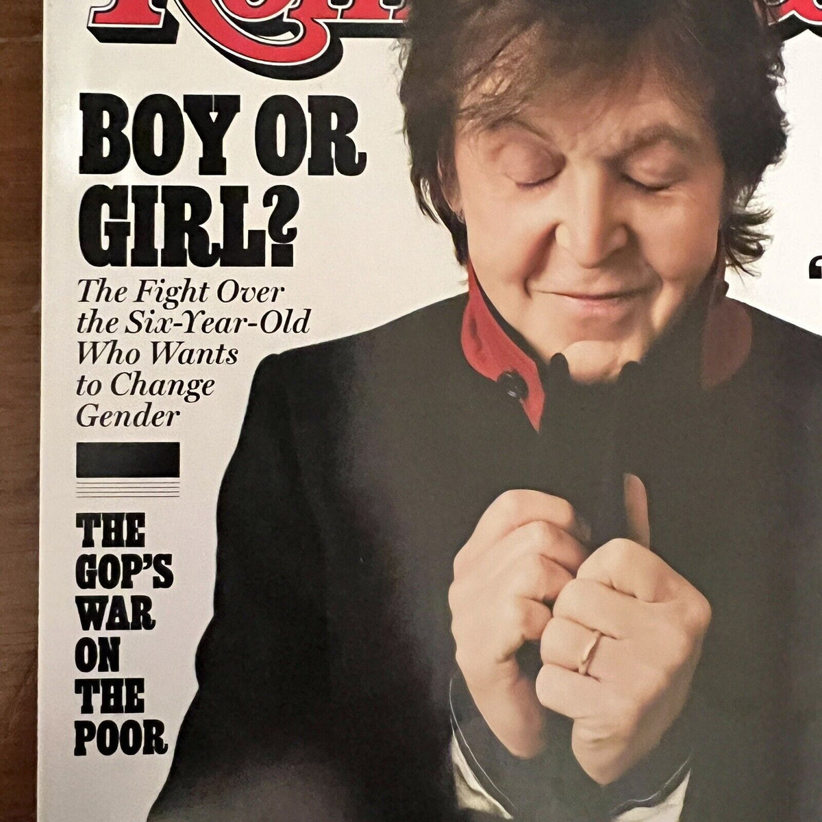 Rolling Stone Magazine Issue 1195 November 7 2013 Paul McCartney