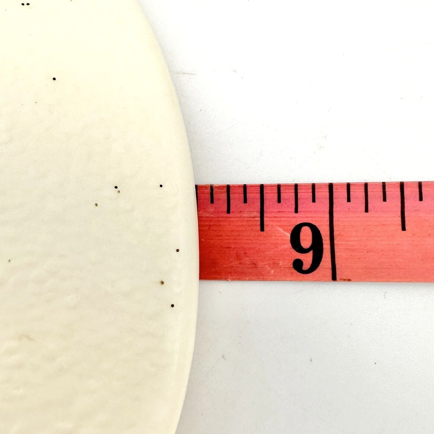 Vintage 1998 Faro Plate 8 inch Round Beige Joyful Promise No. 9A1625 Millennium