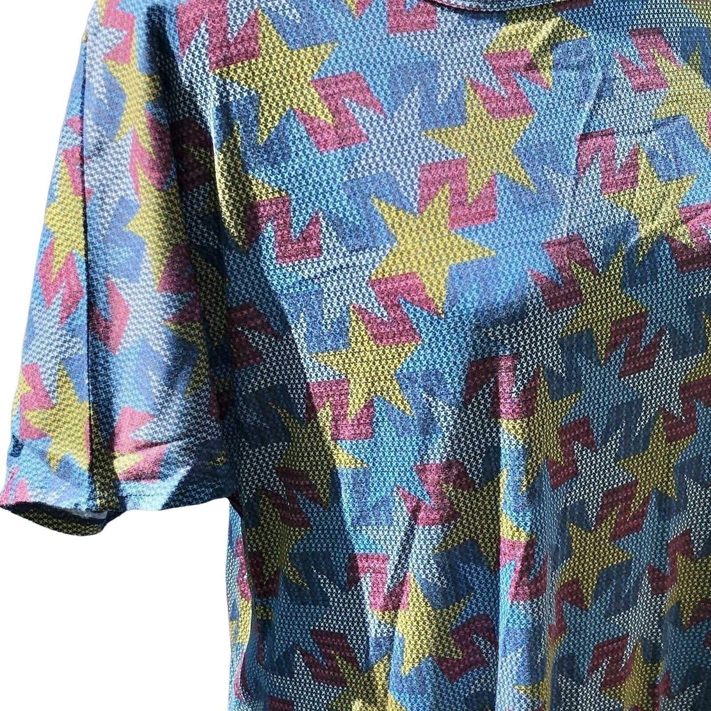 LuLaRoe Maria Maxi Dress XL Americana NWT Patriotic Stars Red Yellow Blue