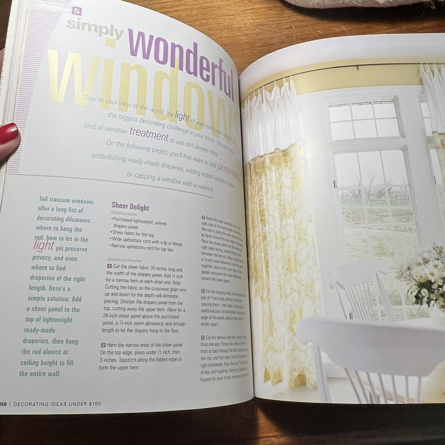 Better Homes & Garden Decorating Ideas Under $100 Paperback 2003