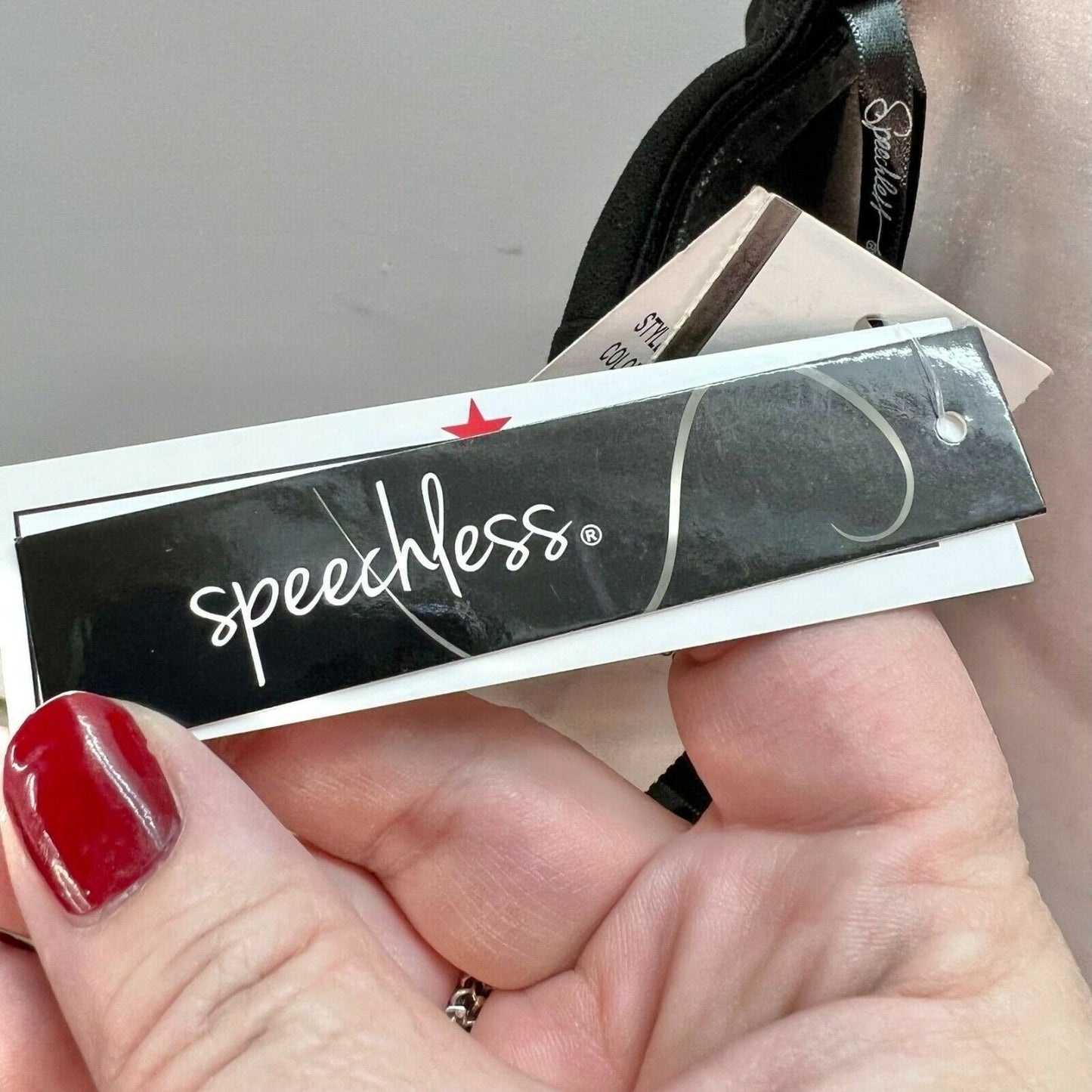 Speechless Macy's Size 3 Junior Black & Blush Short Evening Party Dress NWT