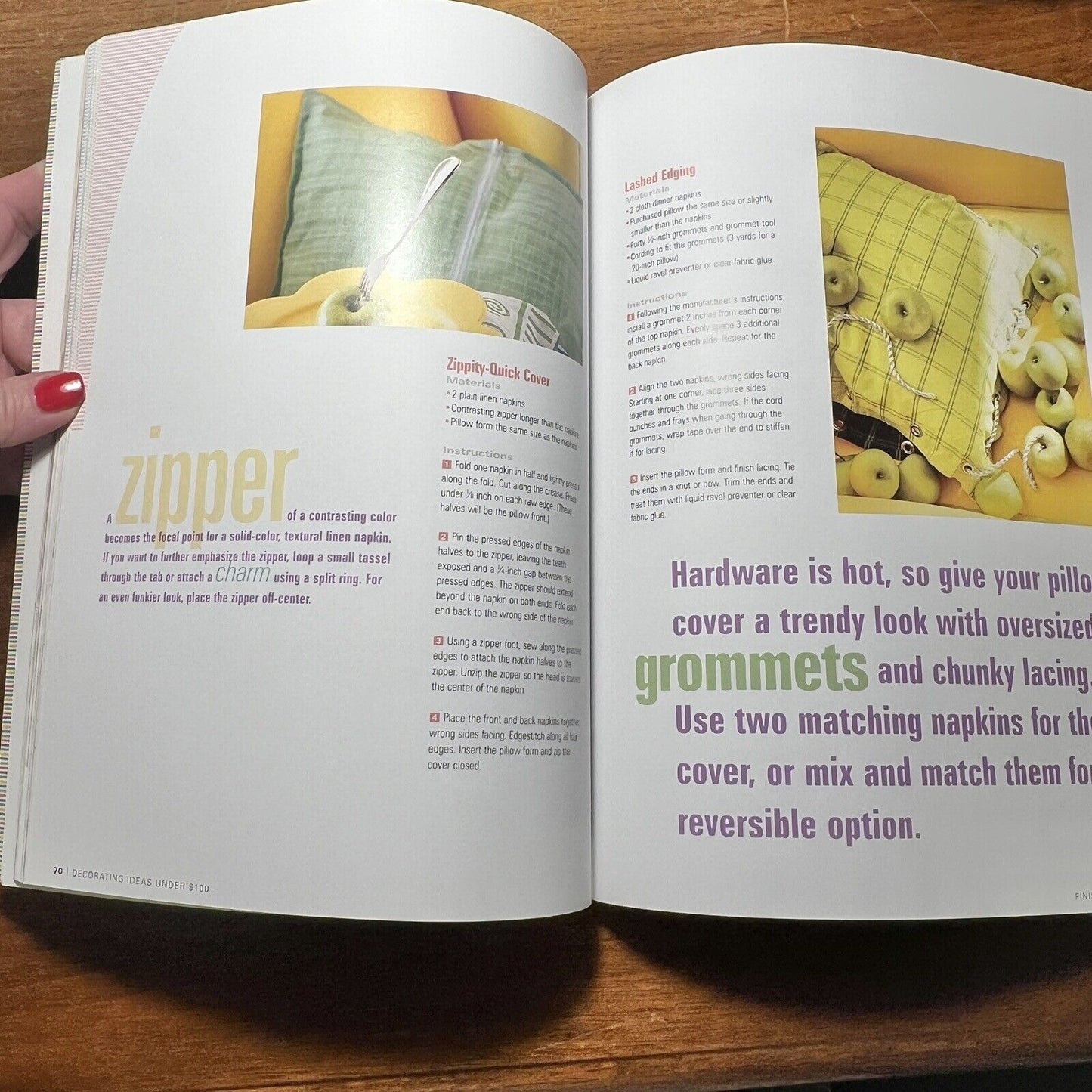 Better Homes & Garden Decorating Ideas Under $100 Paperback 2003