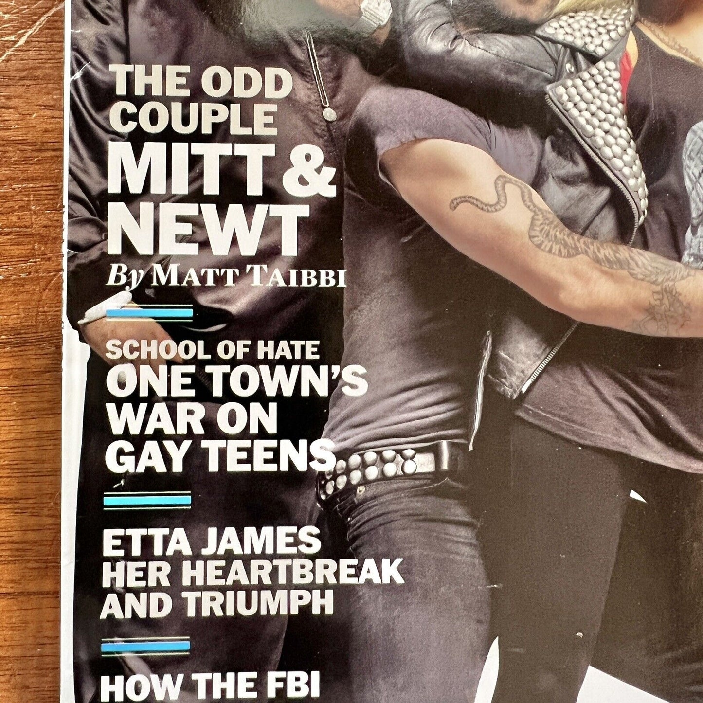 Rolling Stone Magazine Issue 1150 February 16 2012 The Voice Original Cast