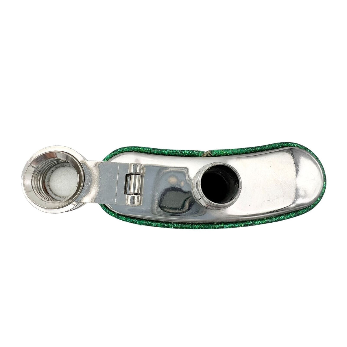 St. Patrick's Day Flask Green Let The Shenanigans Begin 5 oz Stainless Steel