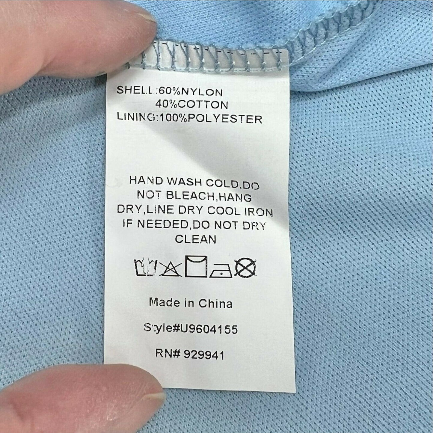 Suzanne Betro Women's 2X Blue Lacy Long Sleeve Handkerchief Dress NWT