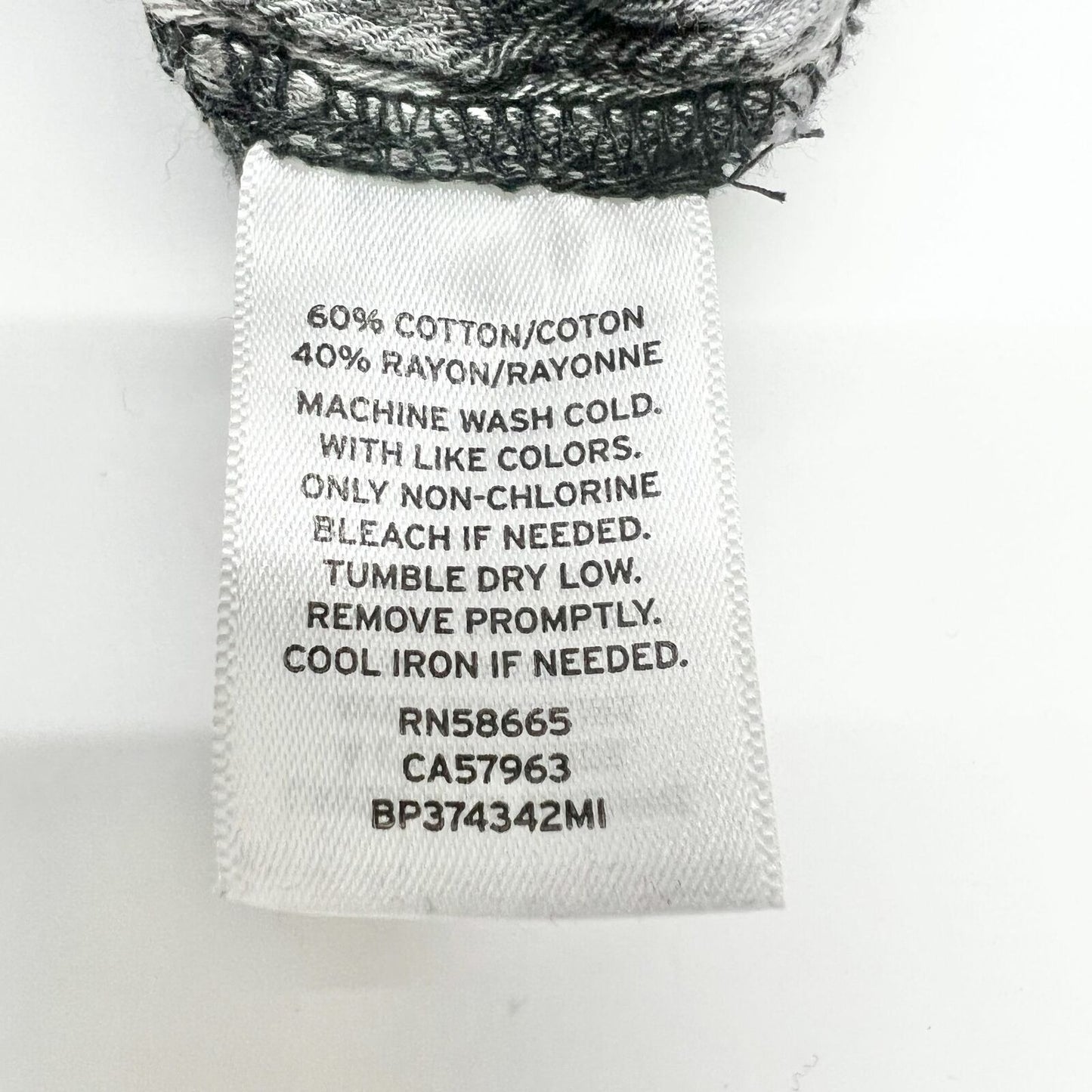 BP Womens Small Black Plaid Long Sleeve Top with Sharkbite Peplum Bottom