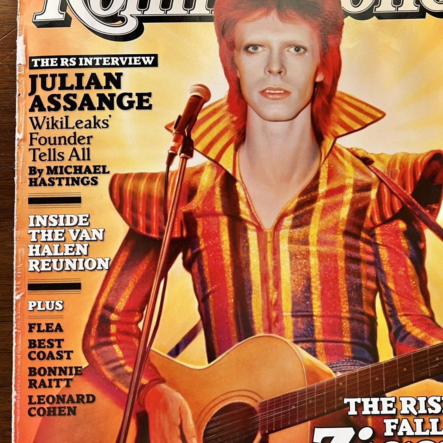 Rolling Stone Magazine Issue 1149 February 2 2012 Ziggy Stardust David Bowie