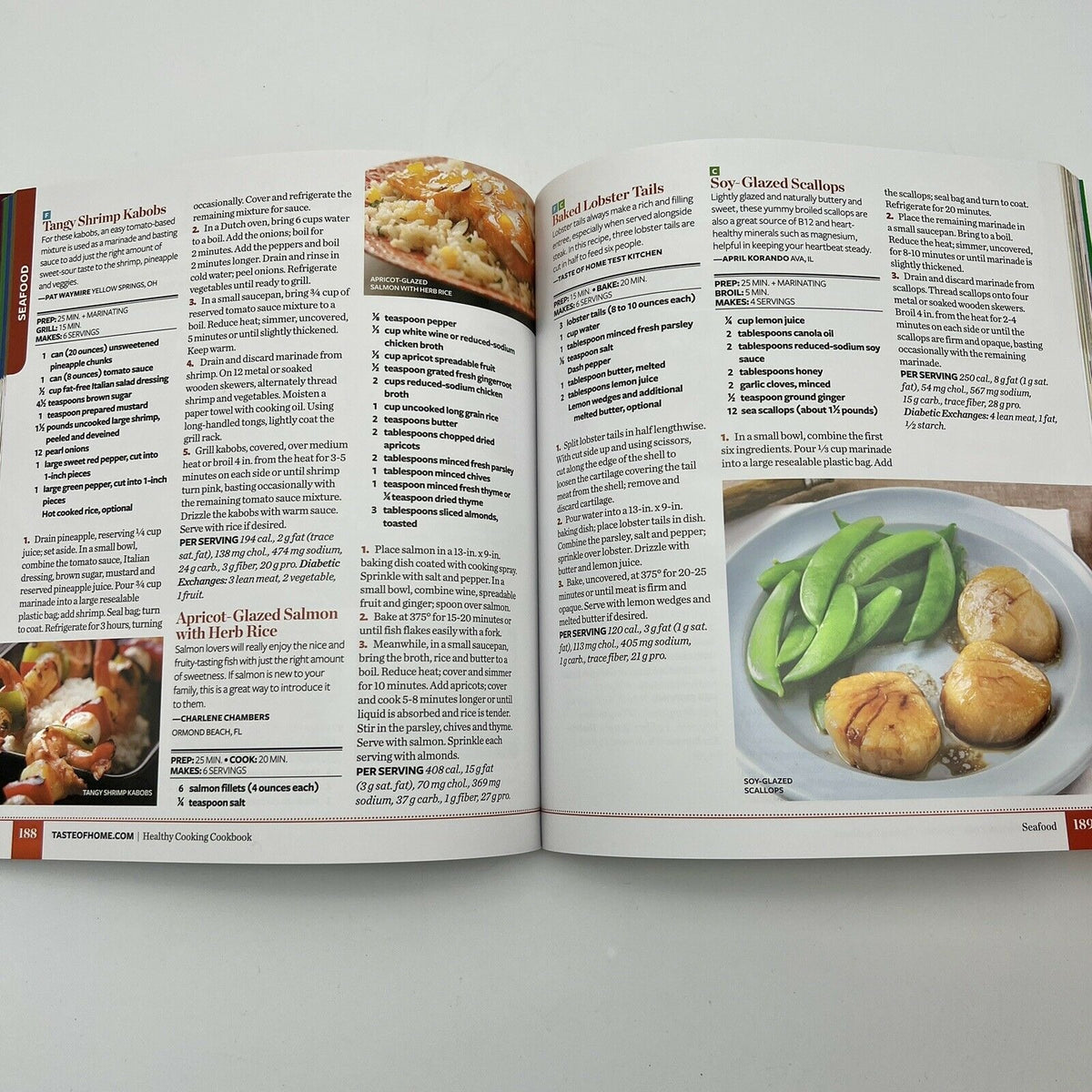 Taste of Home Healthy Cooking Cookbook Paperback Eat Right with 501 Dishes