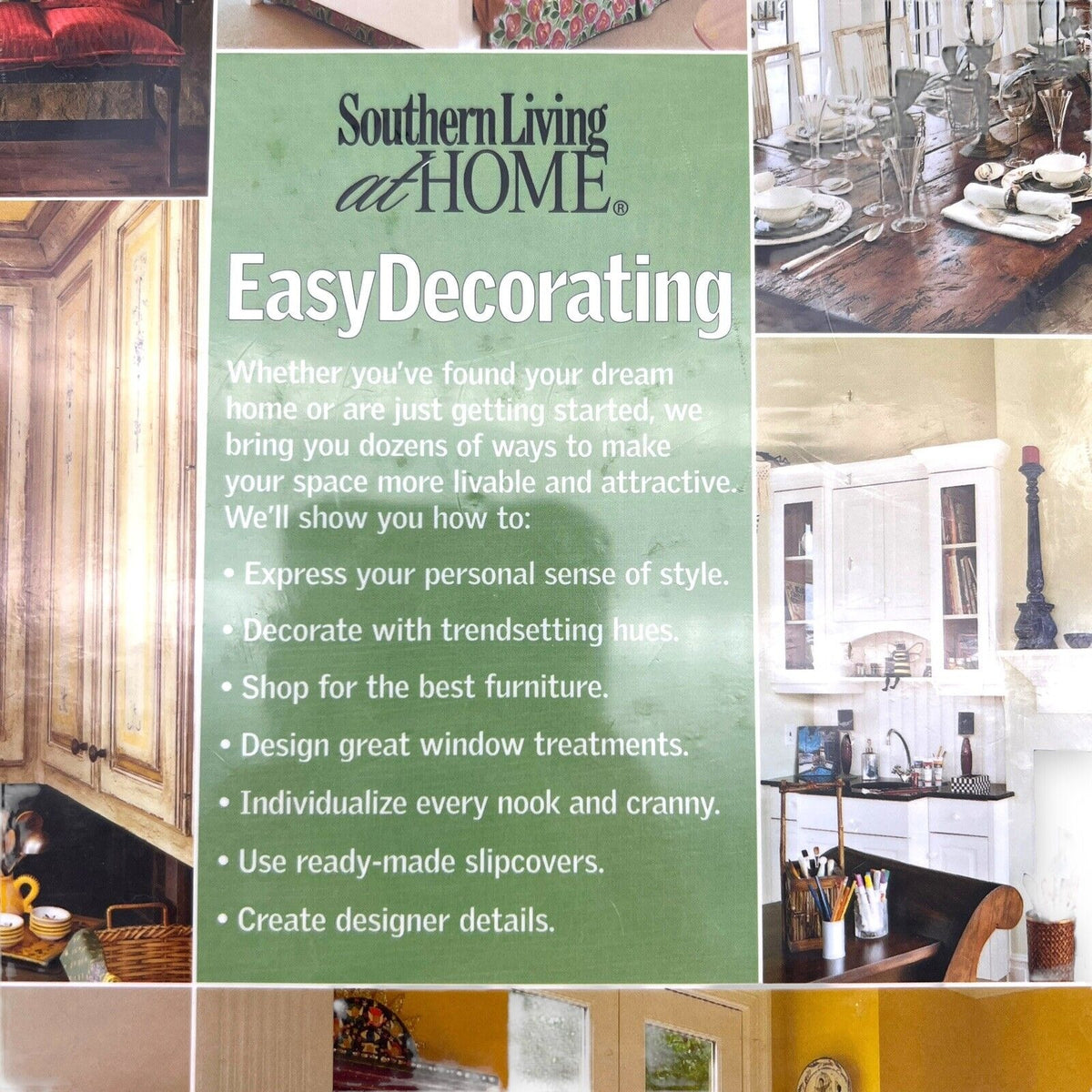 Southern Living Easy Decorating Hardcover Book New Sealed In Plastic