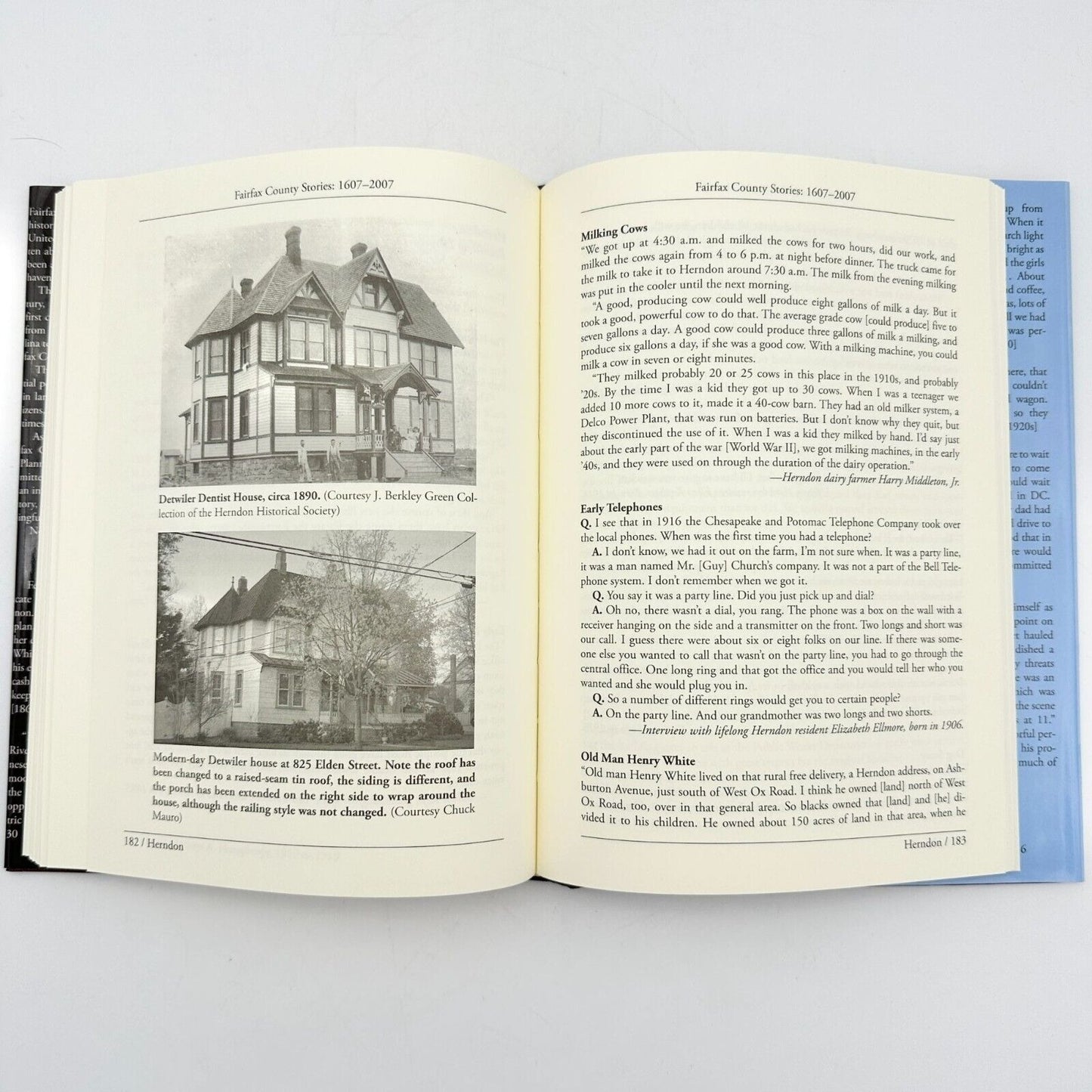 Fairfax County Stories 1607-2007 Hardcover Book