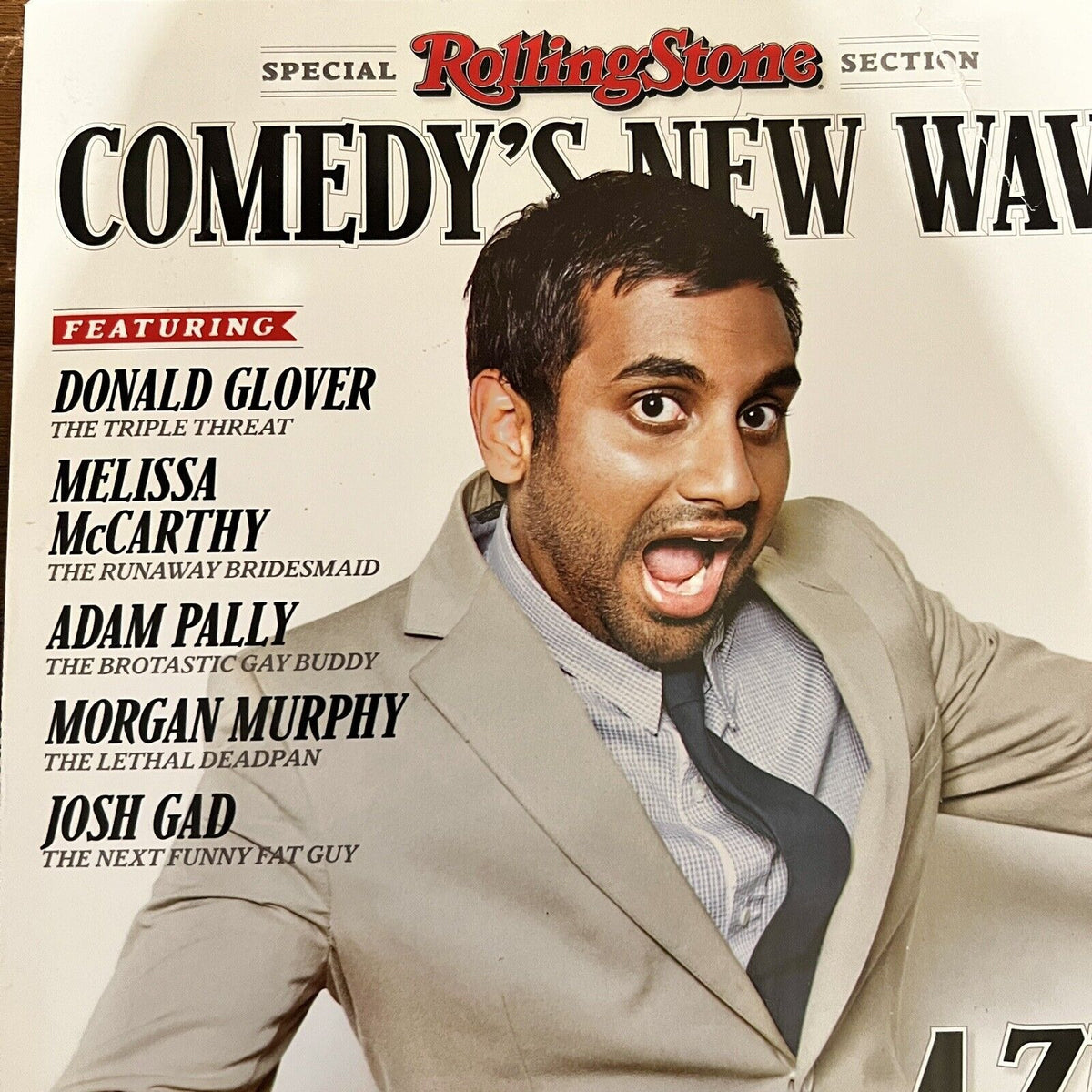 Rolling Stone Magazine Issue 1139 September 15 2011 George Harrison Aziz Ansari