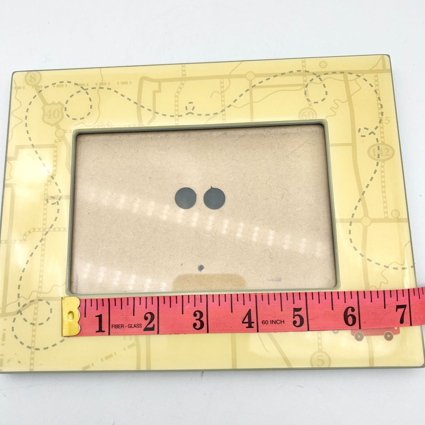 Hallmark Picture Frame 4 x 6 Photo Yellow Getting There is Half the Fun