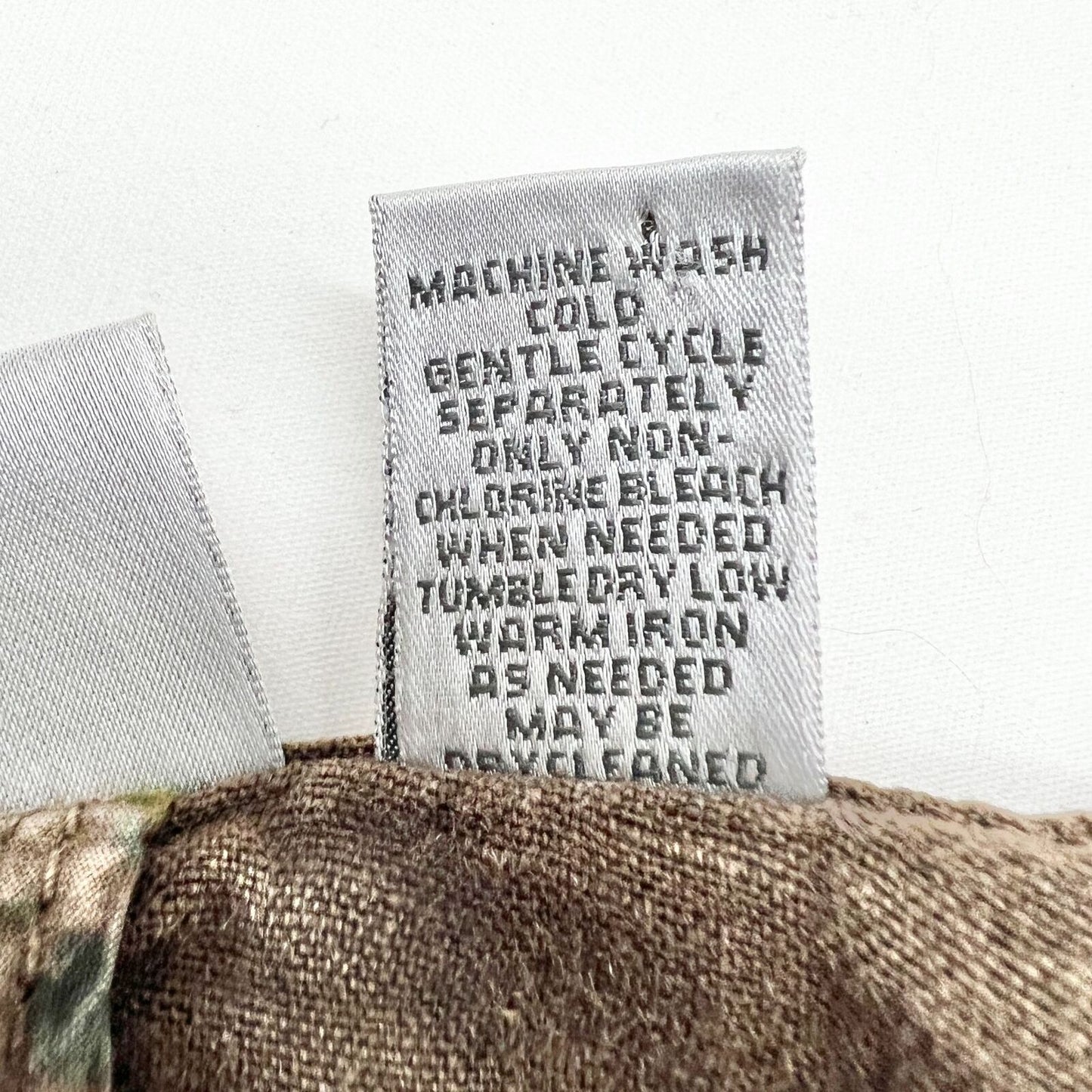 Chicos Top Womens Size 0 Brown 3/4 Sleeve Button Up Slit Pockets