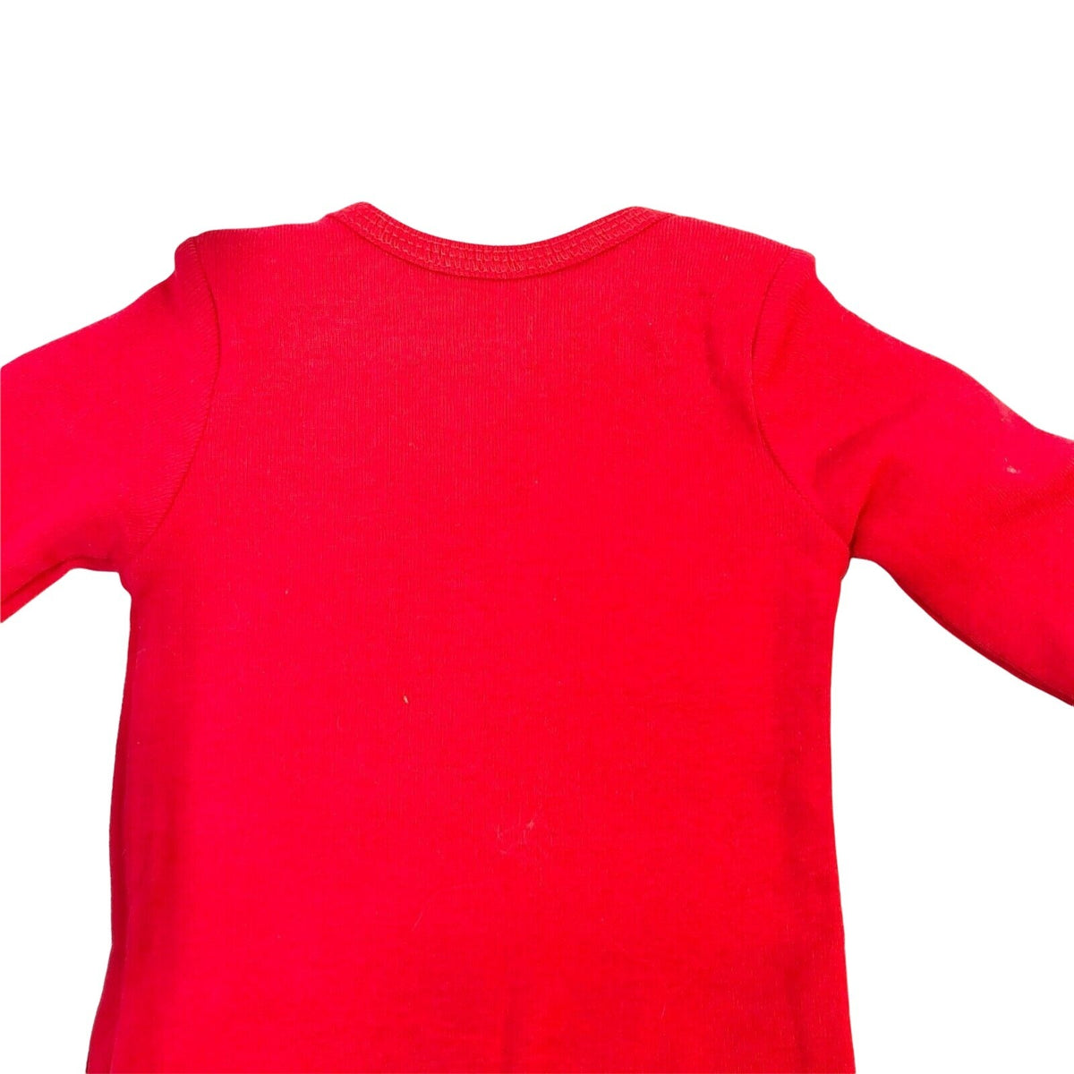 Carters Red Newborn Bodysuit My 1st Valentine's Day Snaps Long Sleeves NWT