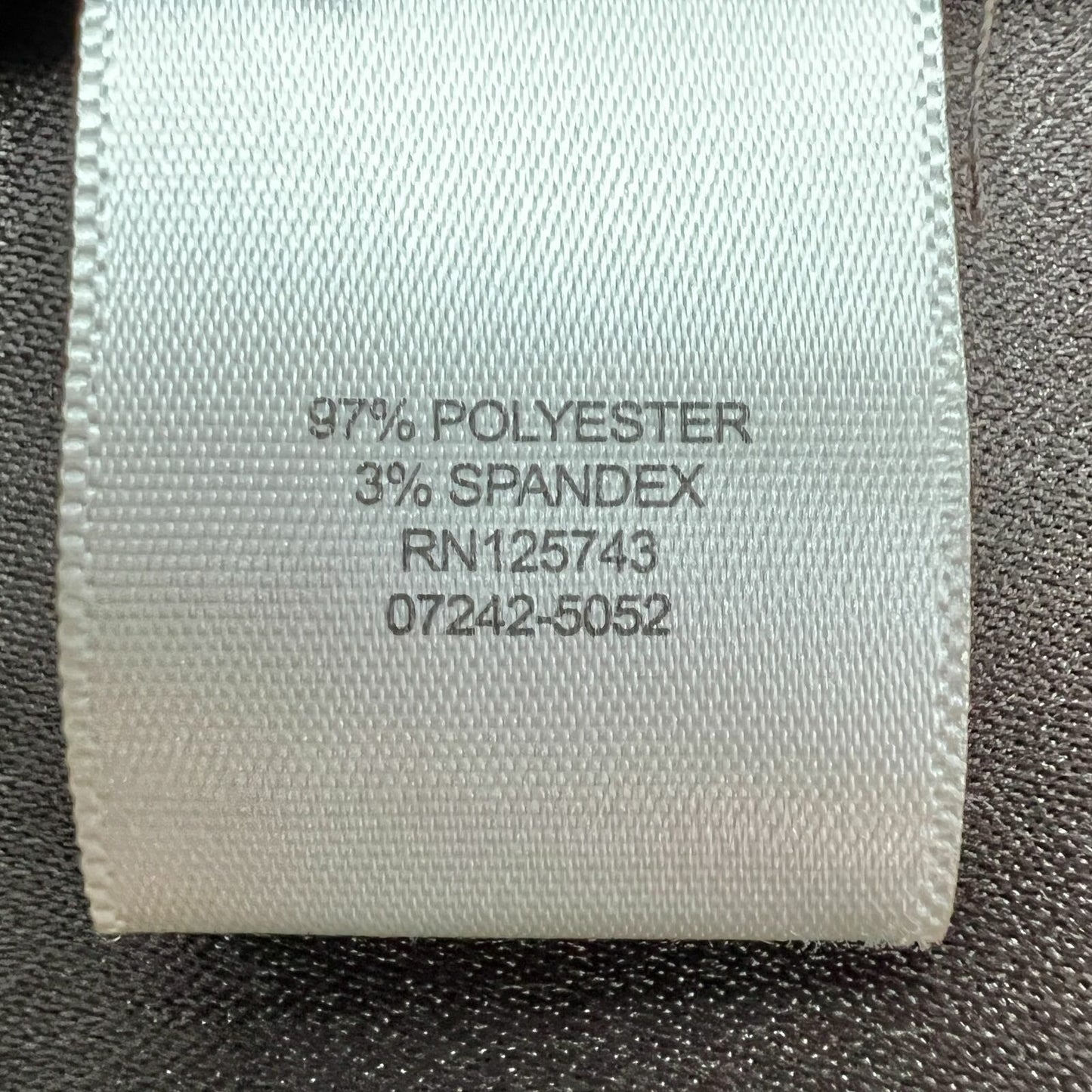 Christopher & Banks Women's 10 Brown Suede Like Full Skirt Back Zip