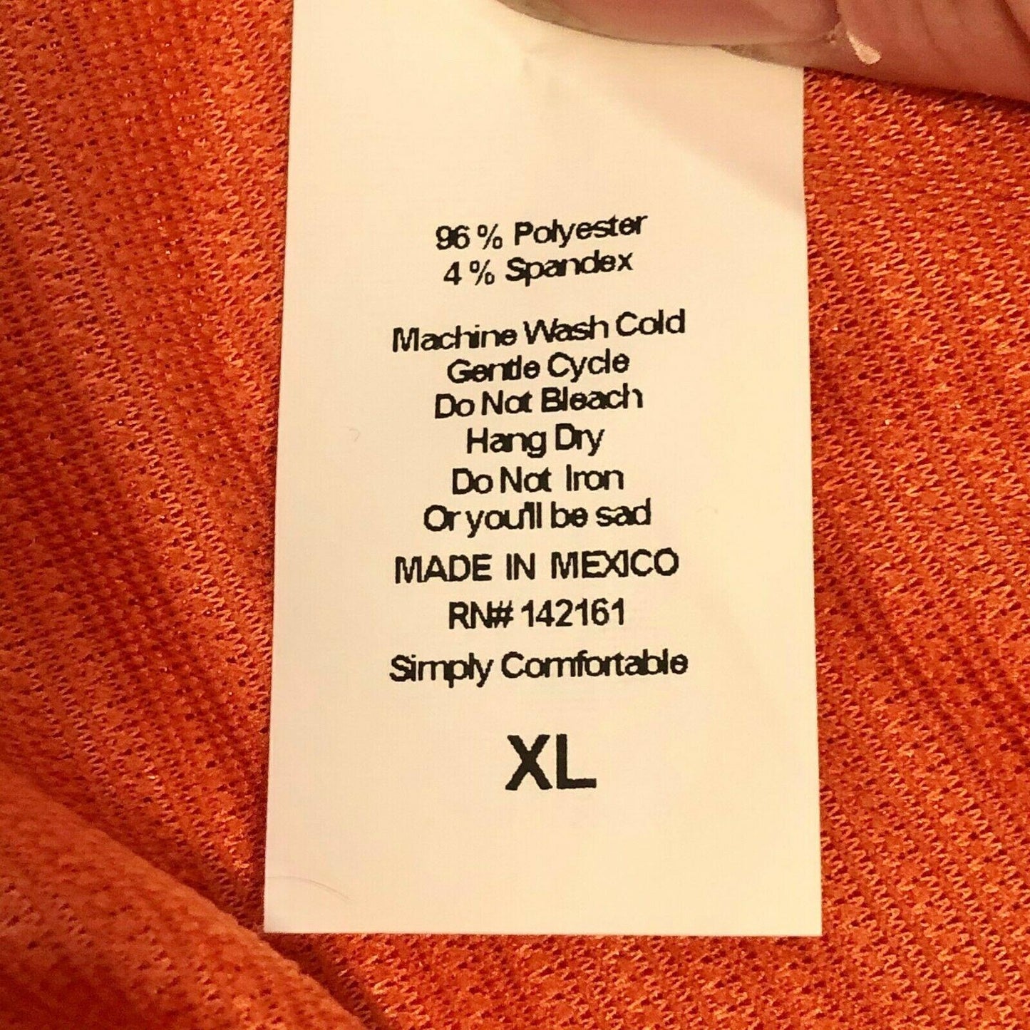 LuLaRoe Cici Women's XL Dress Orange Ruffles Textured NWT Retired