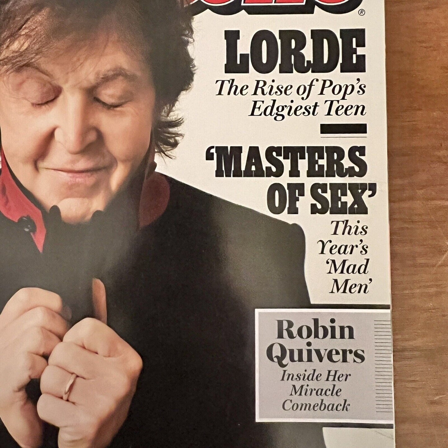 Rolling Stone Magazine Issue 1195 November 7 2013 Paul McCartney