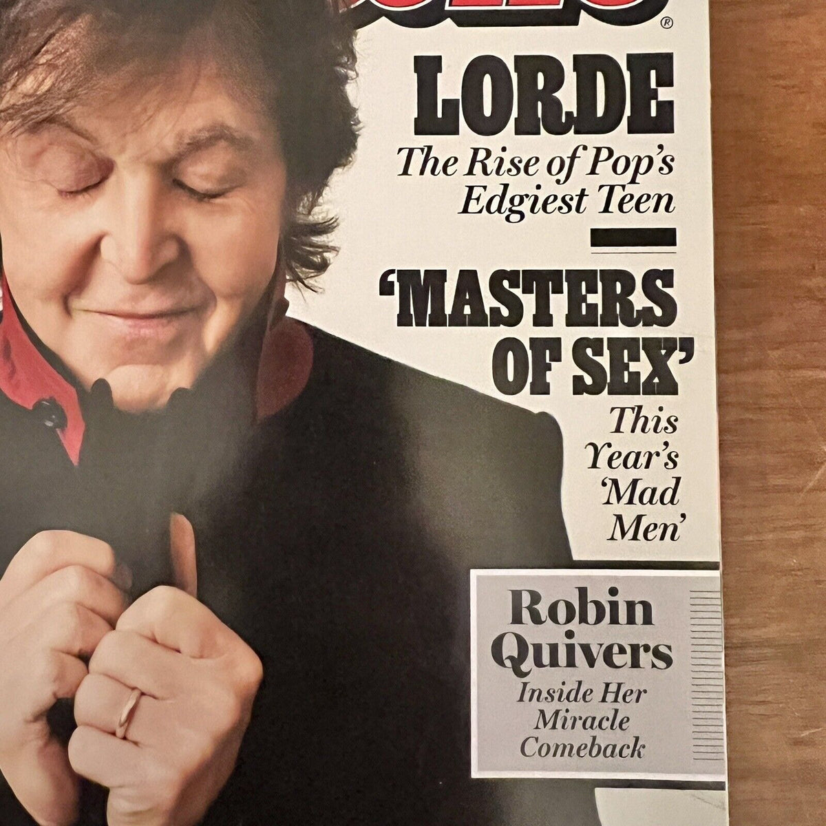 Rolling Stone Magazine Issue 1195 November 7 2013 Paul McCartney