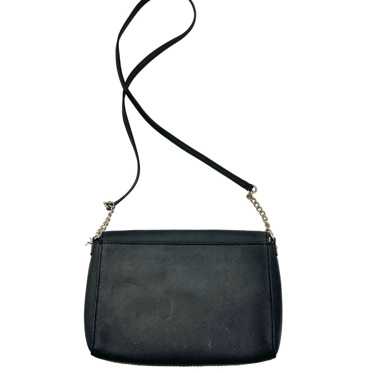Kate Spade Crossbody Purse 10 x 6 x 2 Black Snap Closure Interior Pockets