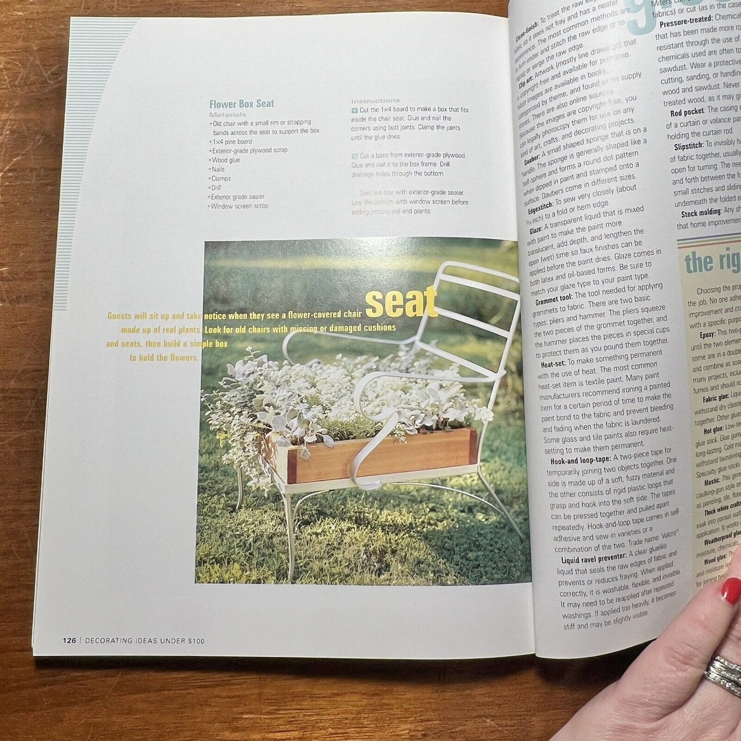 Better Homes & Garden Decorating Ideas Under $100 Paperback 2003