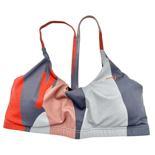 Valkyrie Sports Bra Women's Size 10 Gray Orange Padded