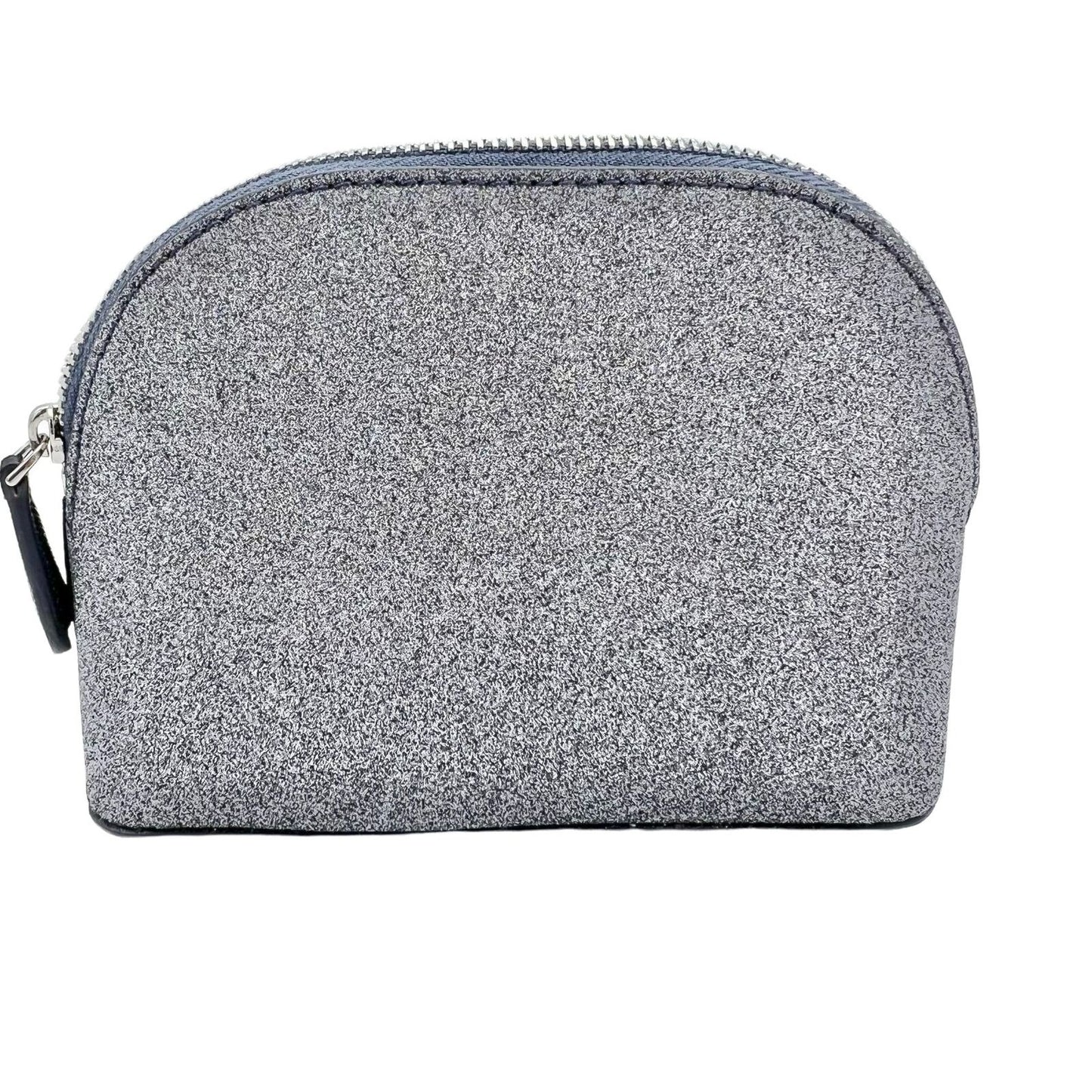 Kate Spade Mini Bag 5.5 x 4.5 x 2 Blue Sparkle Zip Closure NEW