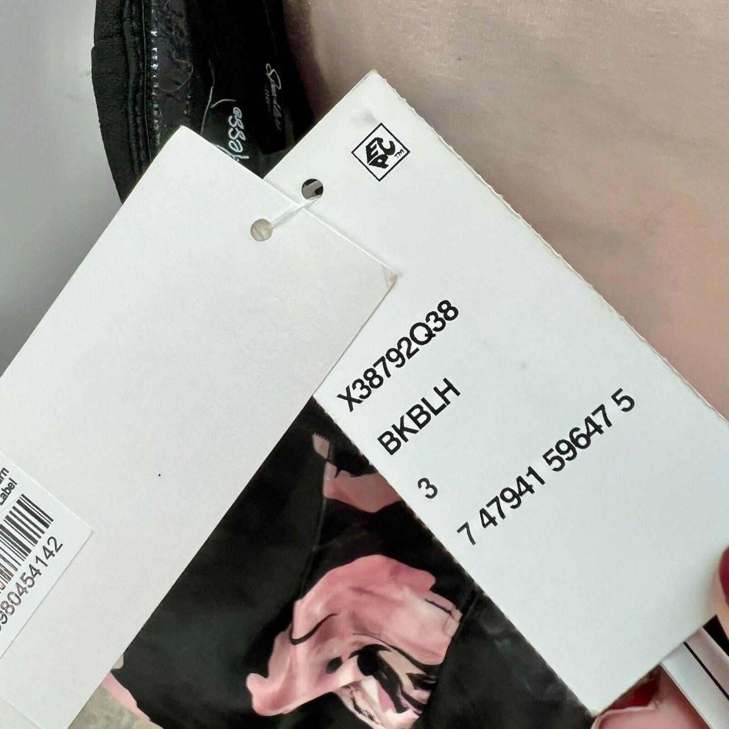 Speechless Macy's Size 3 Junior Black & Blush Short Evening Party Dress NWT