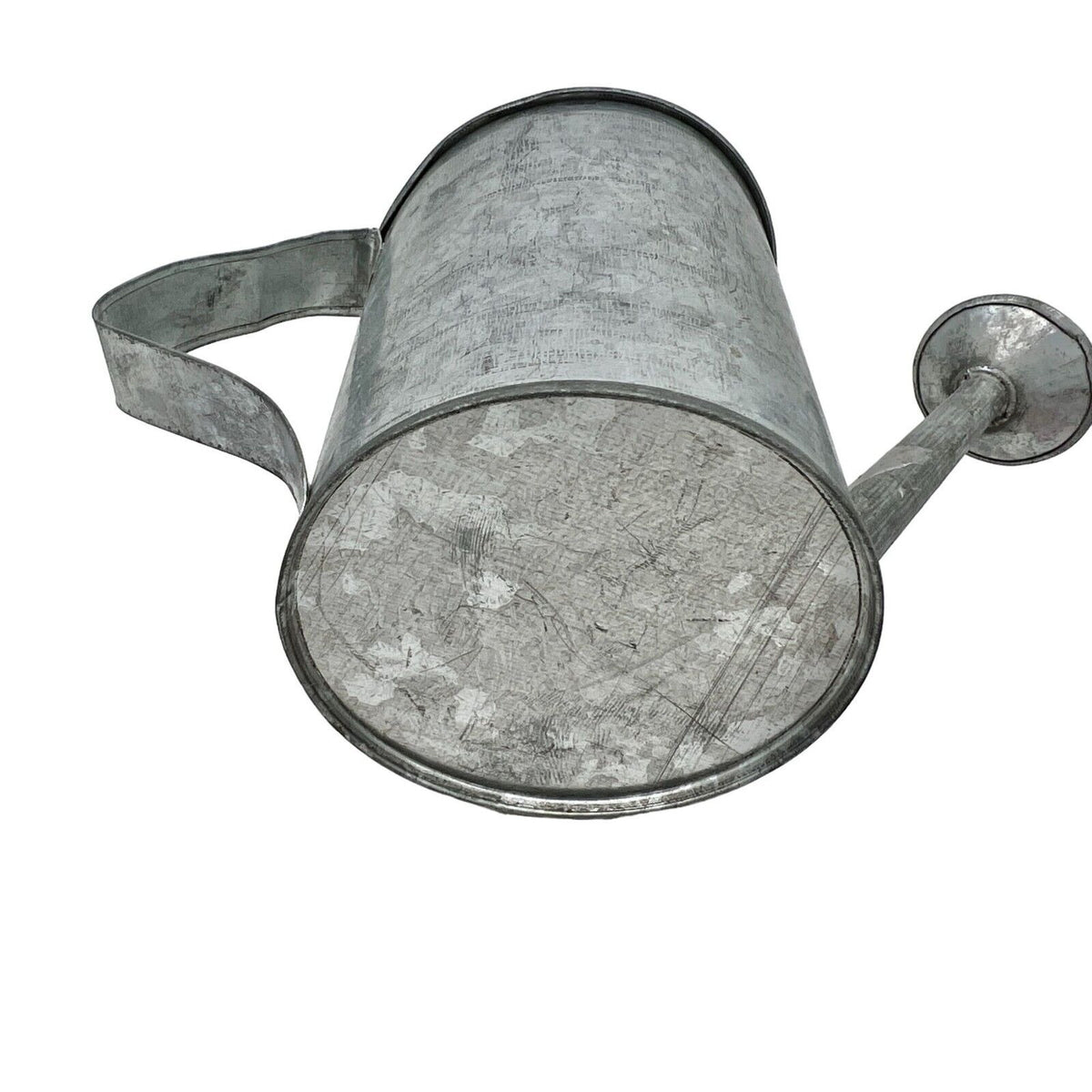 Metal Watering Can Candle with Painted Bee Motif 7x4