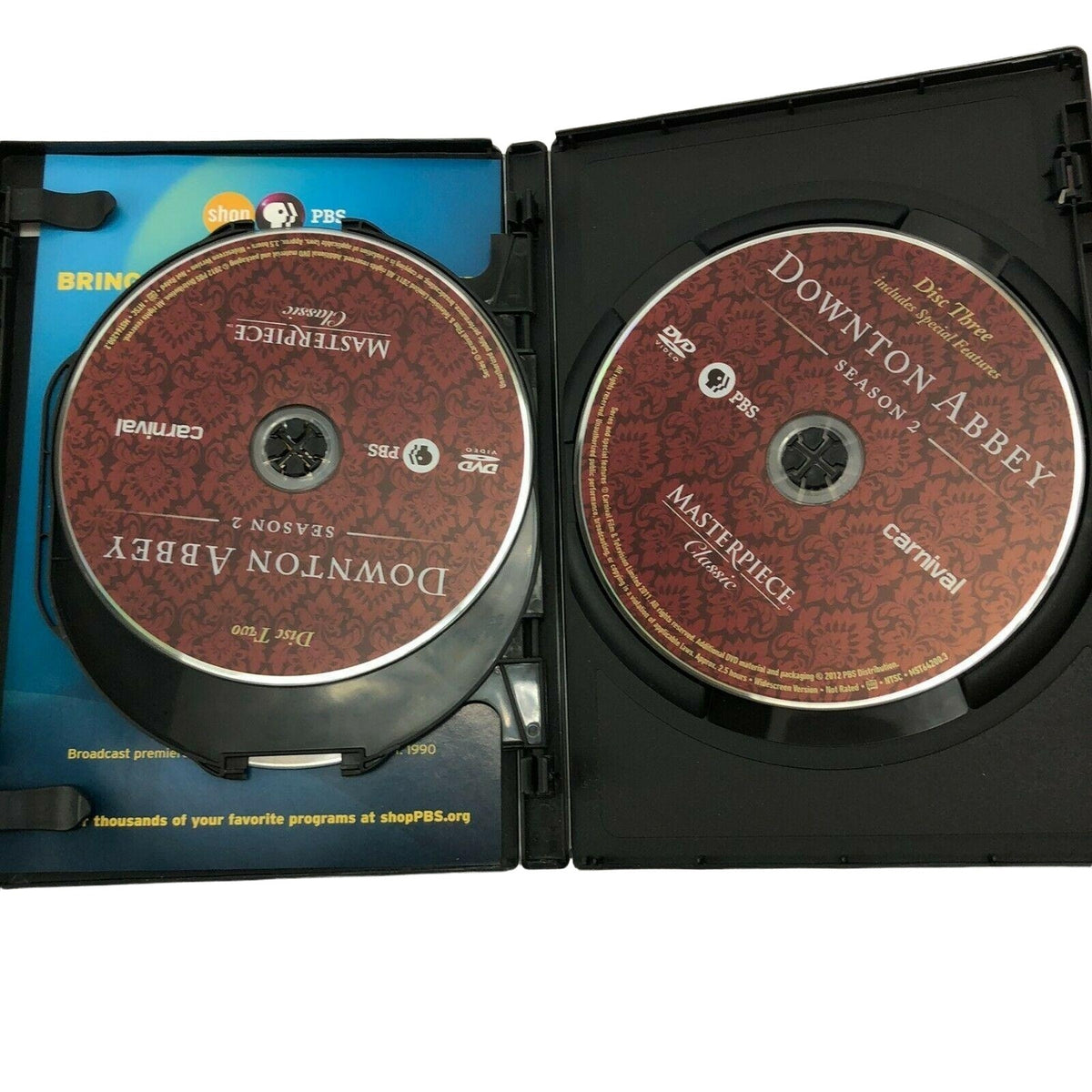 Downton Abbey Seasons 1 and 2 DVD Sets Classic Crawley Romance Scandal