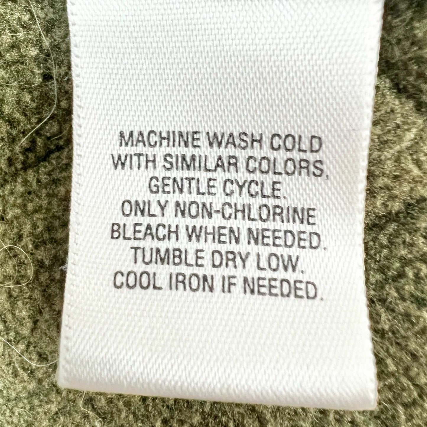 Classic Elements Women's Small Olive Quilted Jacket Fleece Lined Cinch Waist