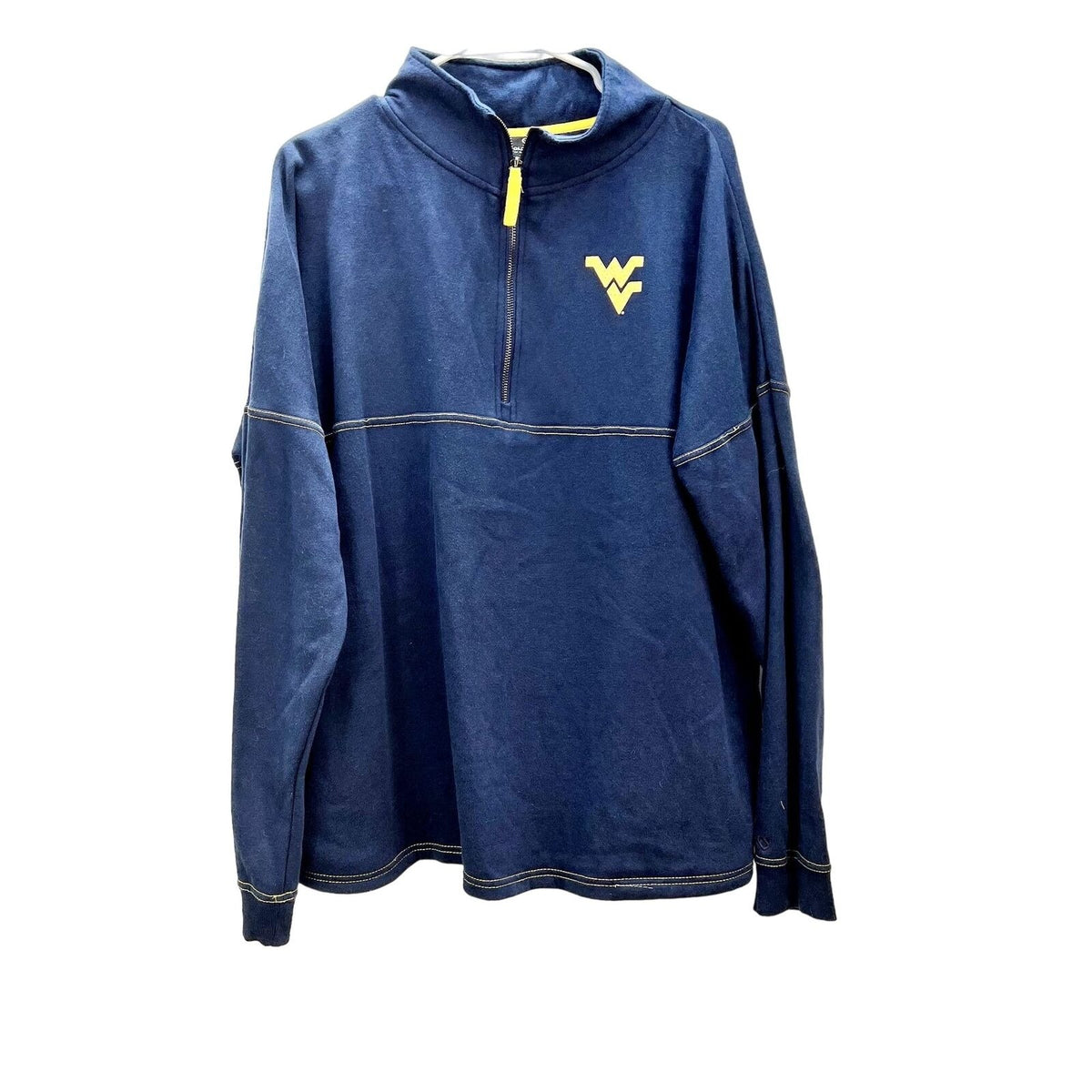 Colosseum Pullover XXL Navy WV 3/4 Zip Long Sleeve Pockets