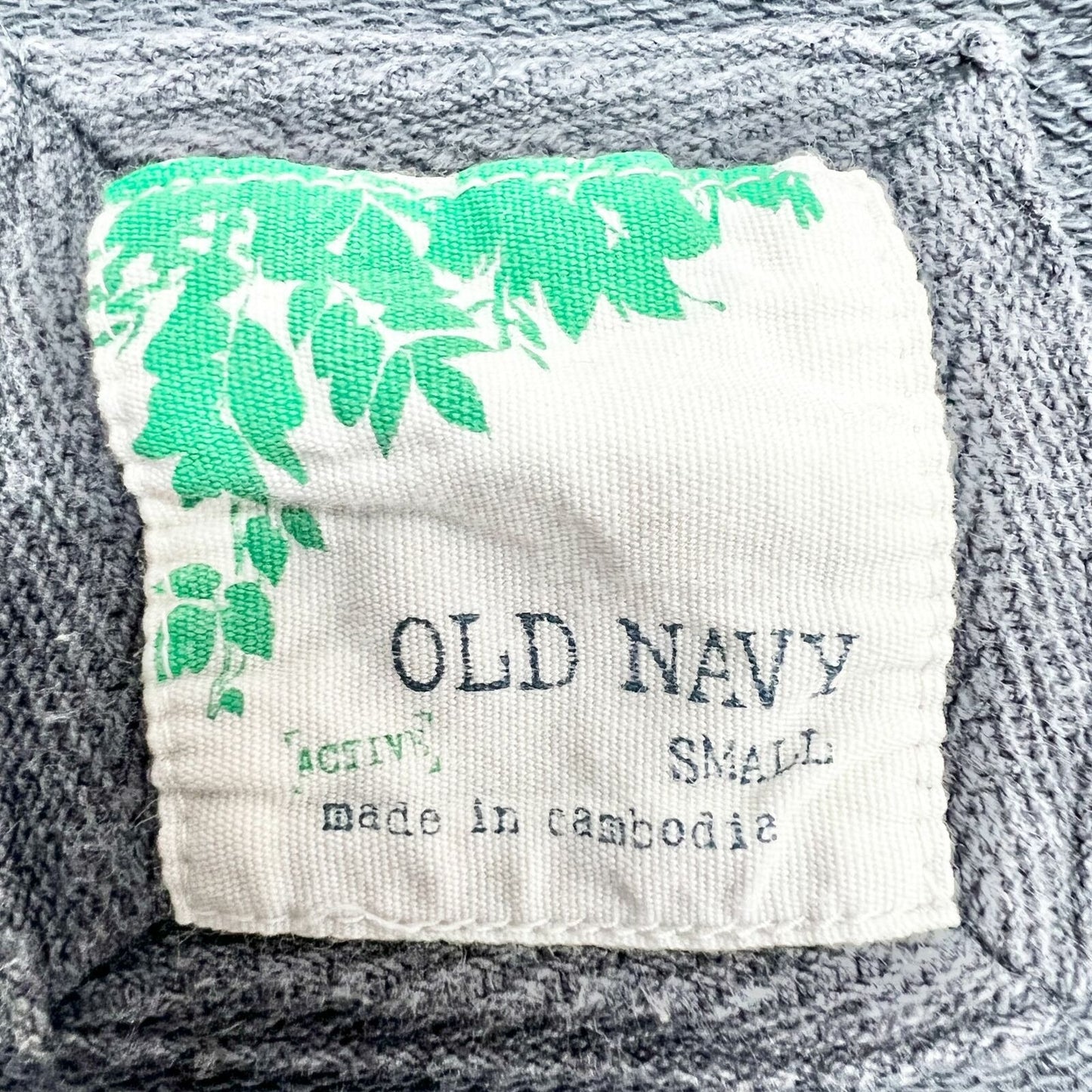 Old Navy Womens Small Gray Zip Up Sweatshirt Jacket Hillsdale Womens Varsity