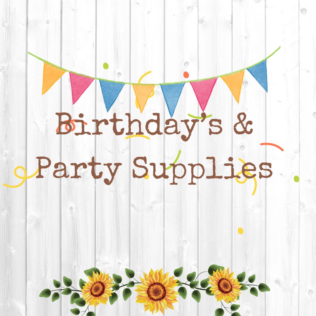 HOLIDAYS - Birthday & Party Supplies