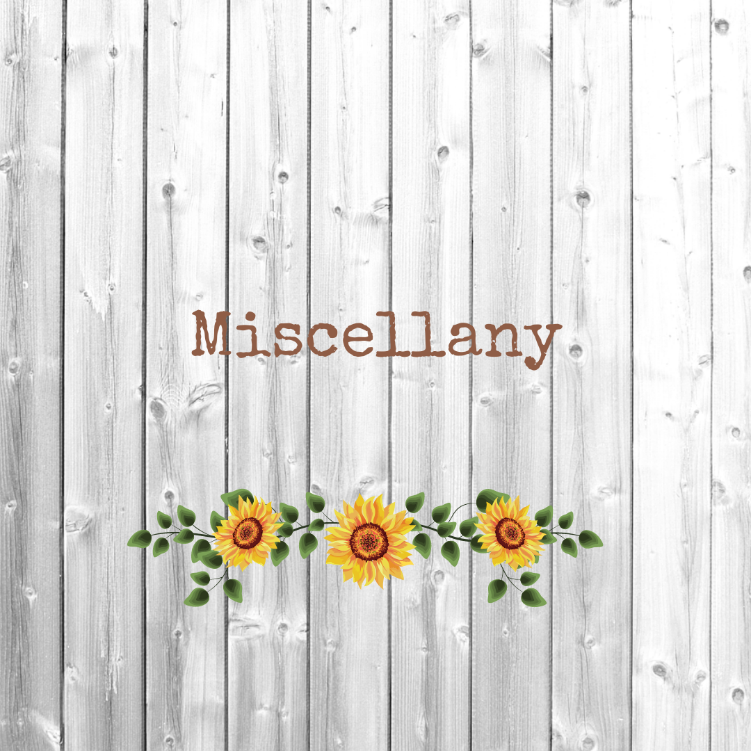 Miscellany