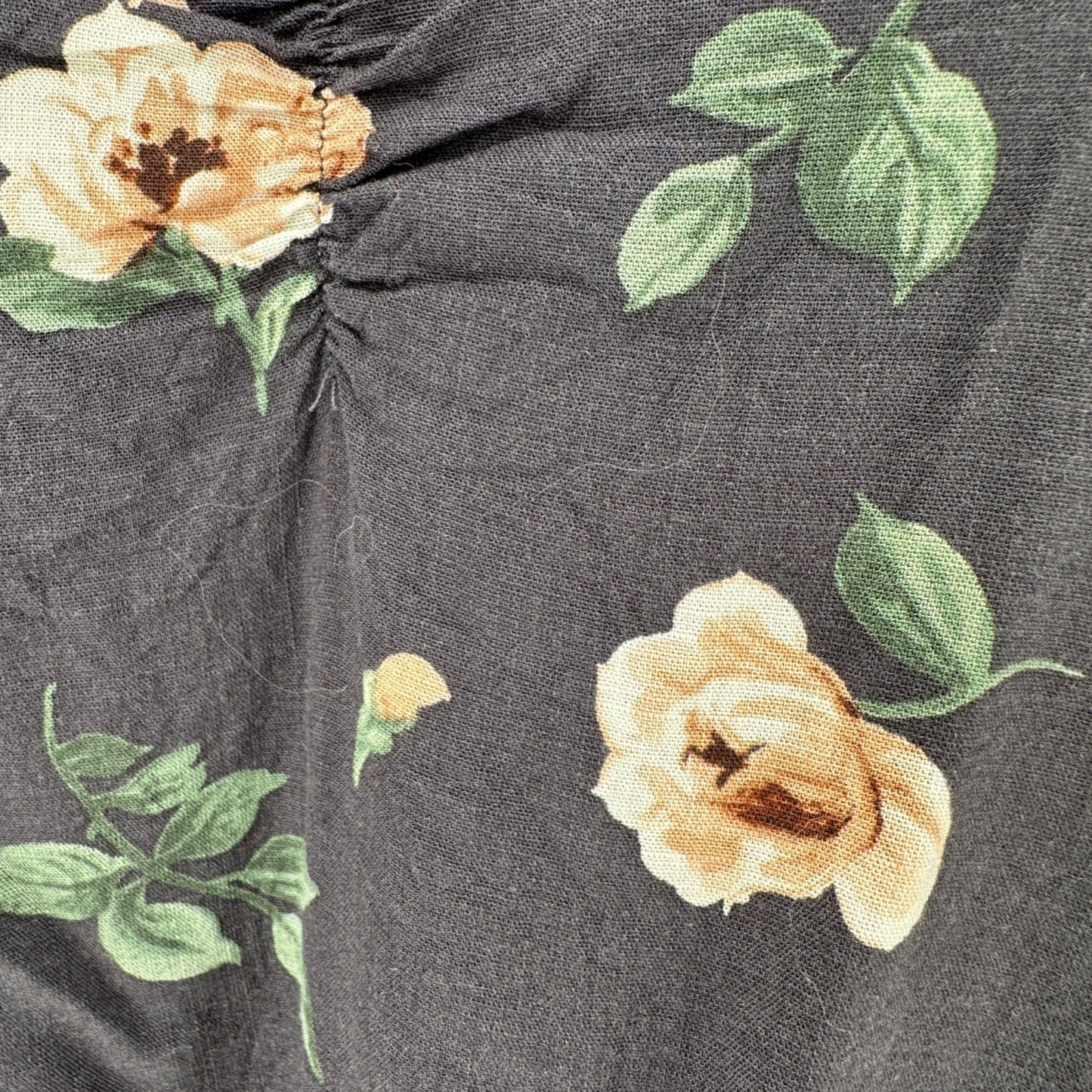 Torrid 2 Sophie Sleeveless Top Womens Dark Gray Floral Adjustable Strap 18-20