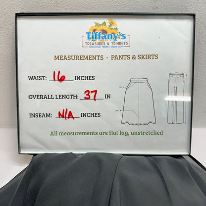 MSK Layered Chiffon Skirt Womens Size 12 Black Flowy Formal Fun Party Dancewear